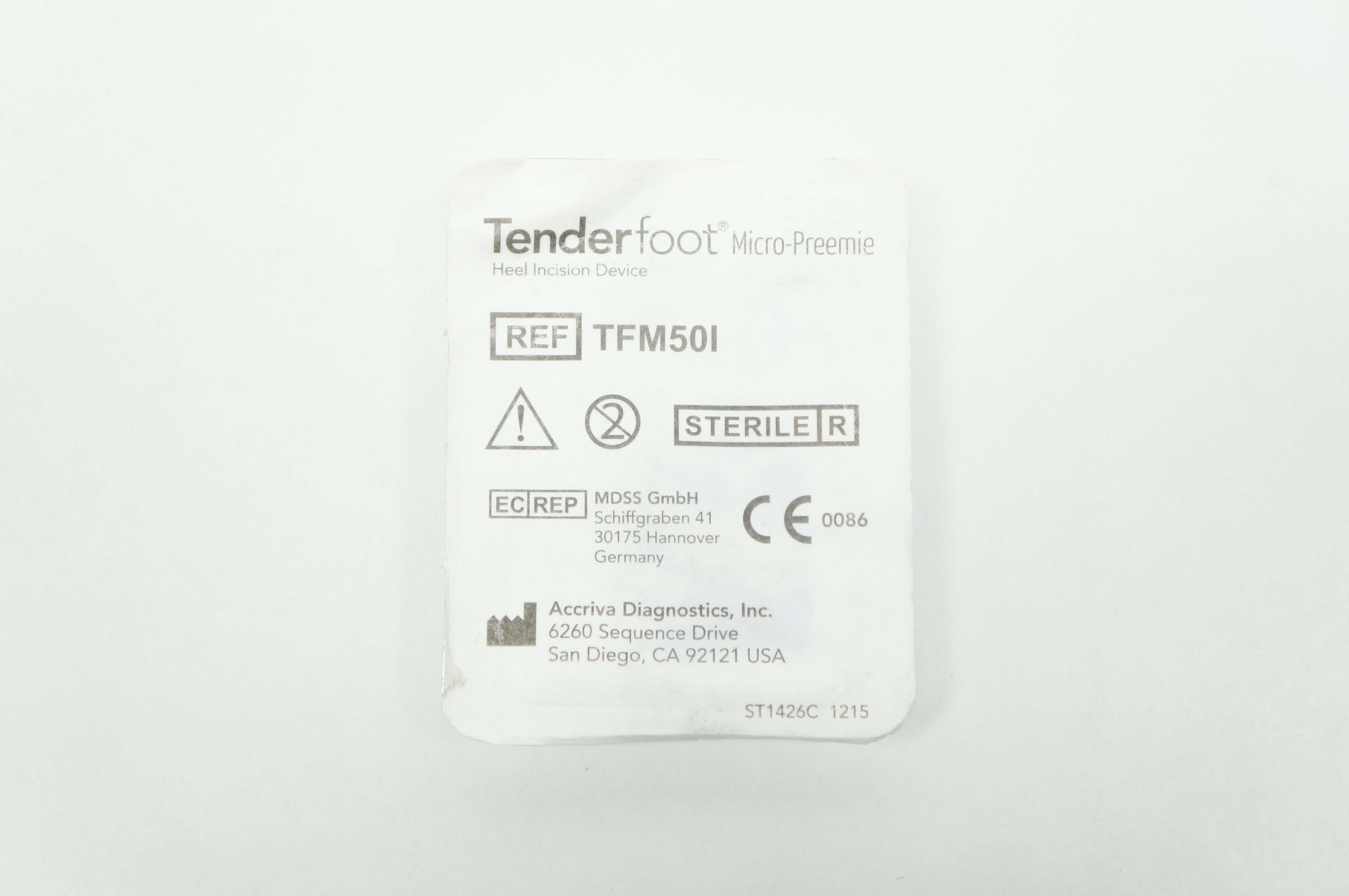 Accriva Diagnostics TFM50I Tenderfoot Heel Incision Device