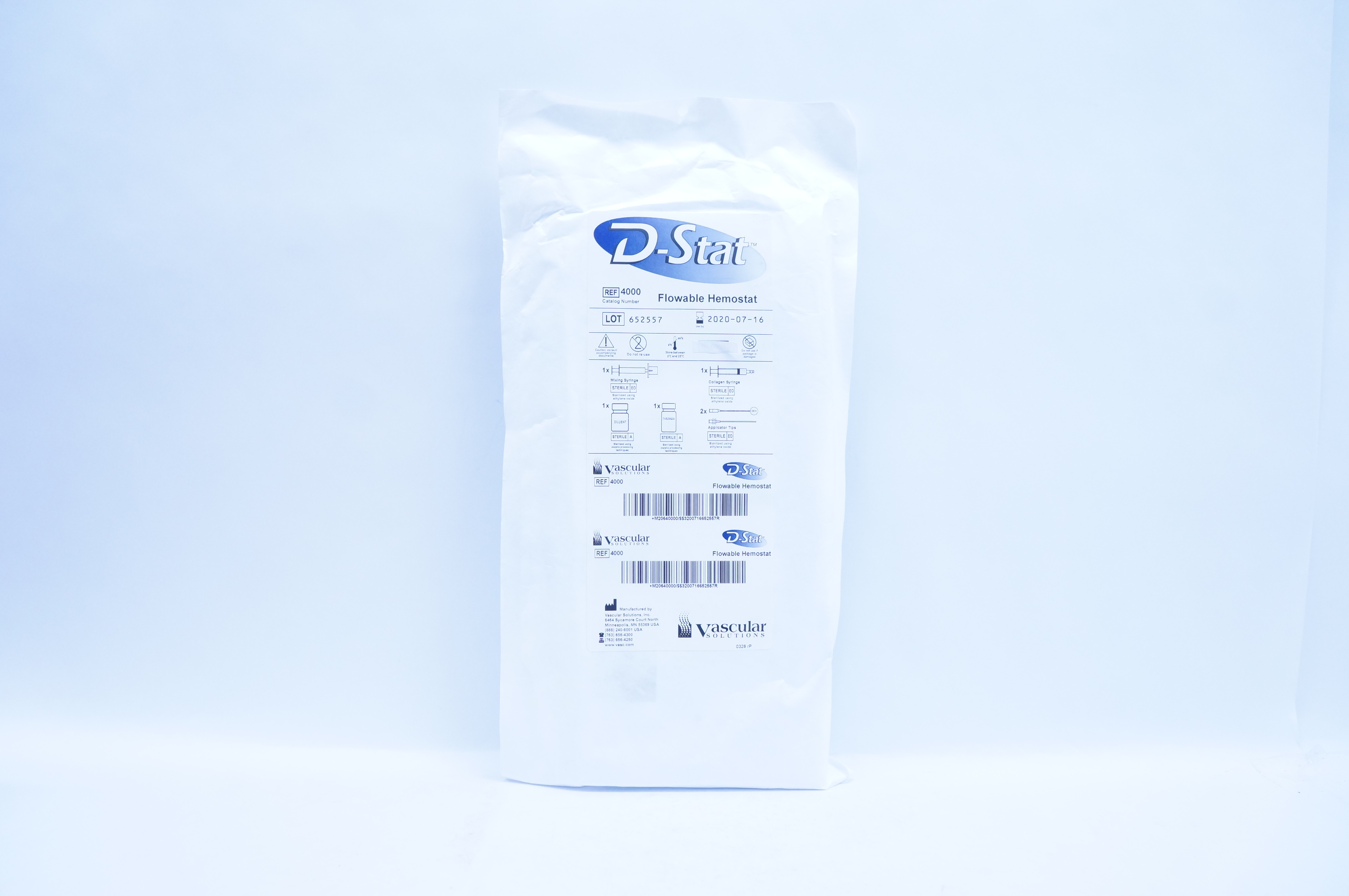 Vascular Solutions 4000 D-Stat Flowable Hemostat (x)