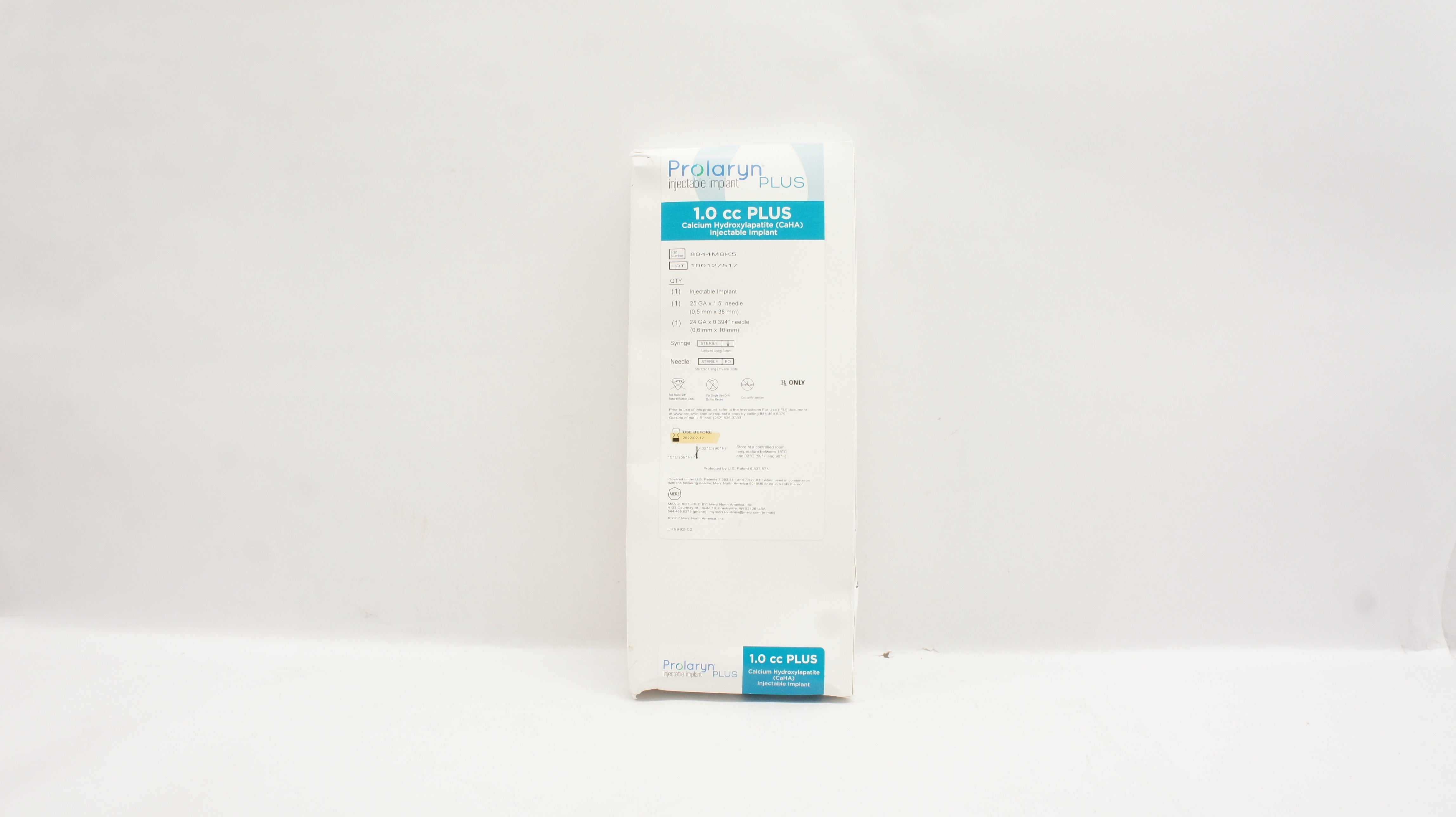 Merz 8044M0K5 Injectable Implant 1.0cc Plus Calcium Hydroxylapatile 25Ga (x)
