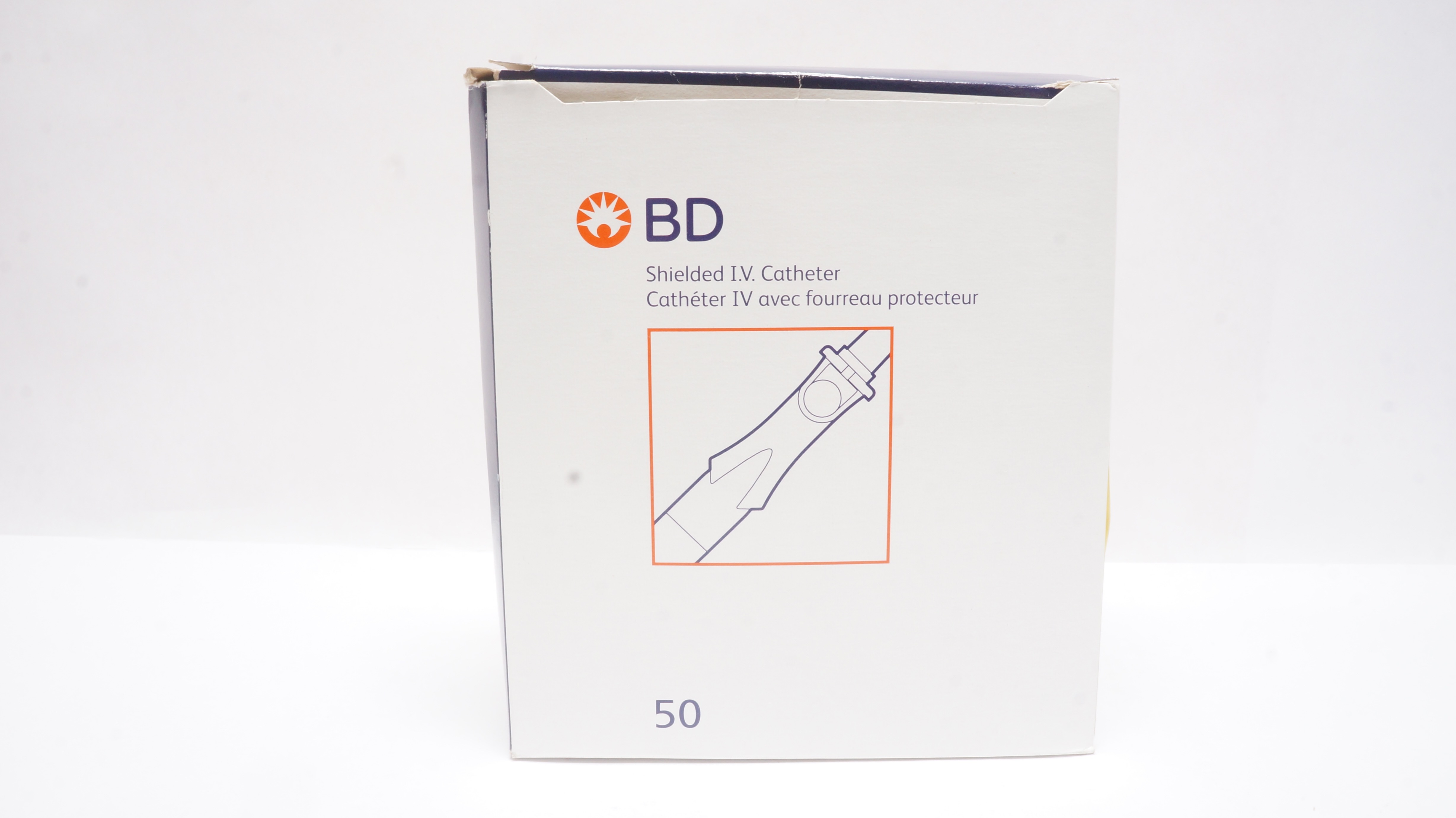 BD 381412 BD Insyte Autoguard Shielded IV Cath. 24Ga x 0.75inch - Box of 50 (x)