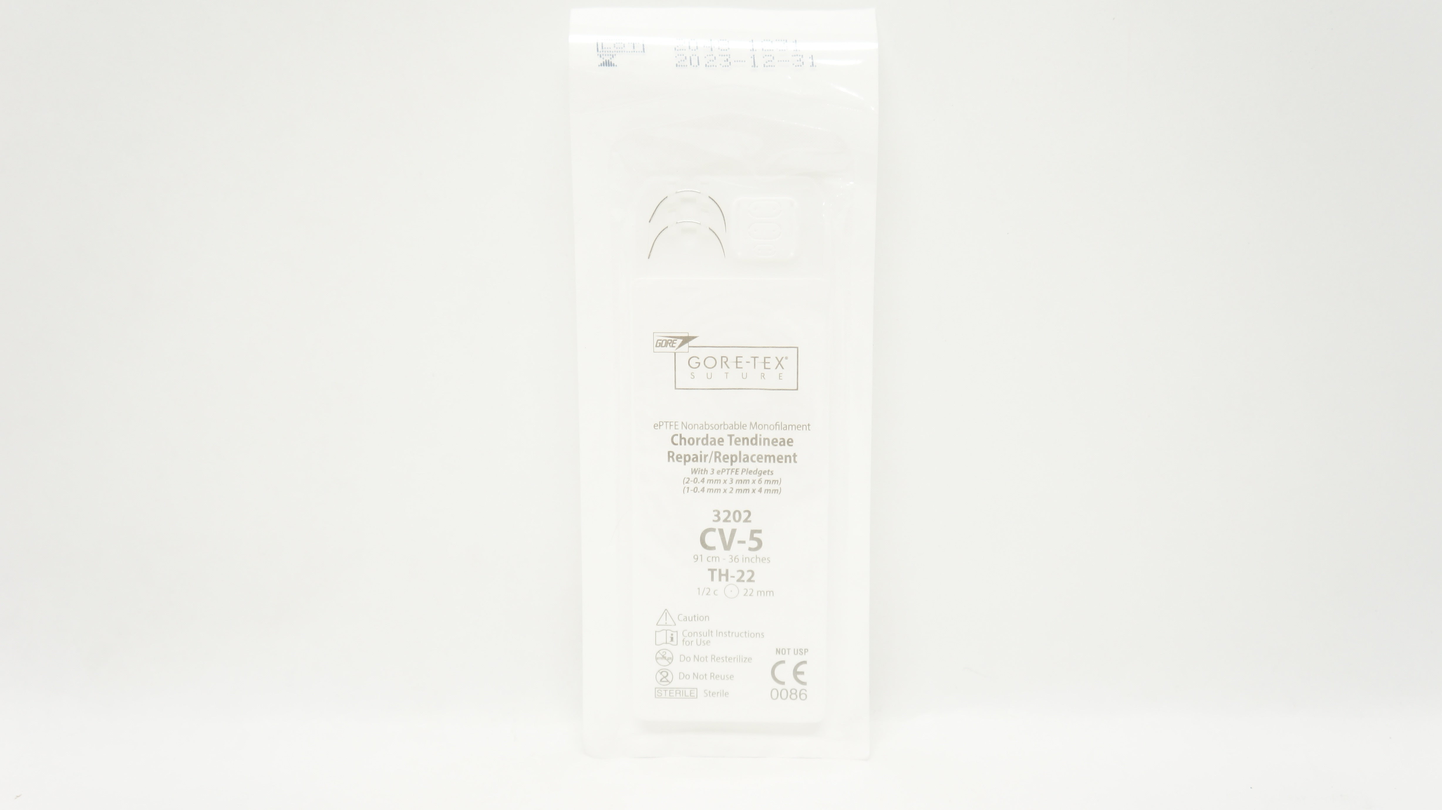Gore 3202 Stre Chordae Tendineae CV-5 TH-22 1/2c  22mm, 36inch