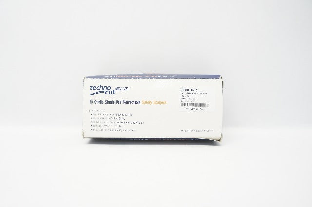 Myco 6008TR-15 Technocut Plus #15 Safety Retractable Scalpels (x) - Box of 10