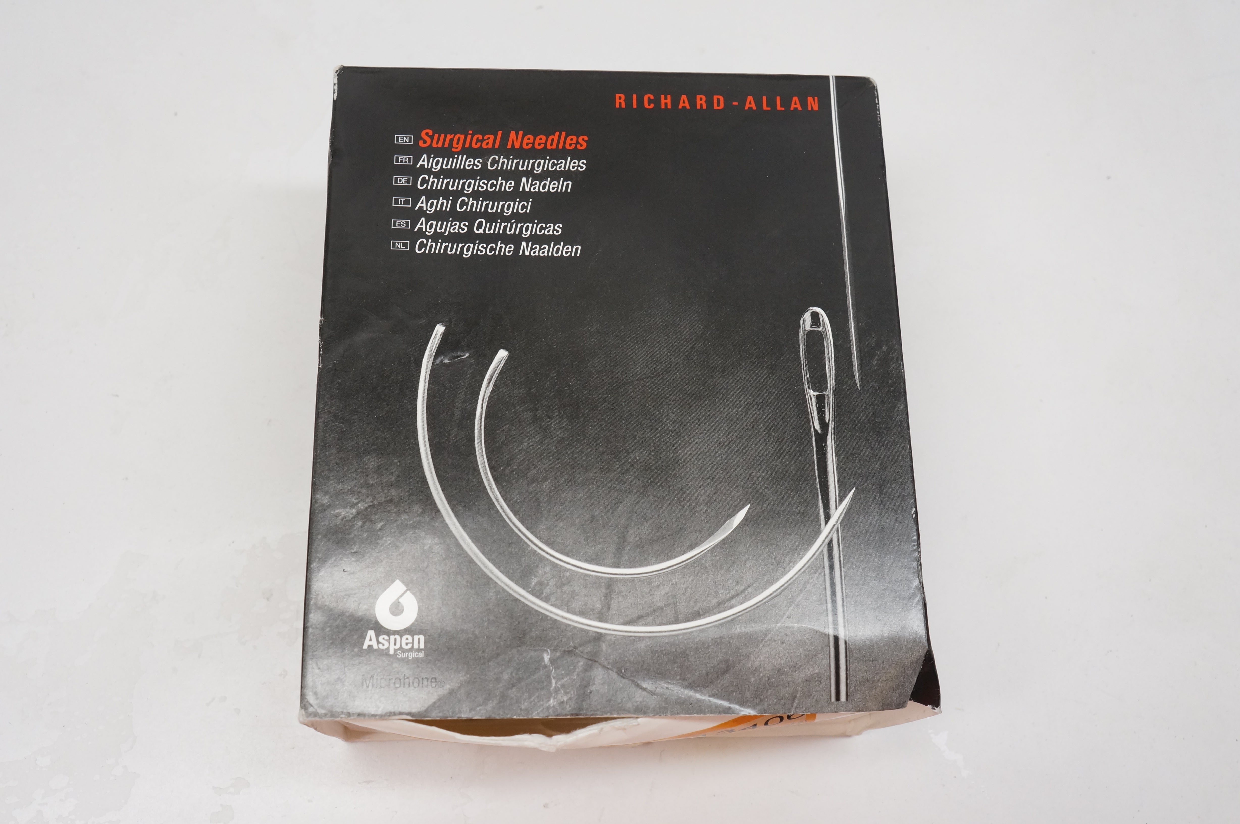 Aspen 213406 Richard-Allan Straight Cutting Keith's Abdominal (x) - Box of 72