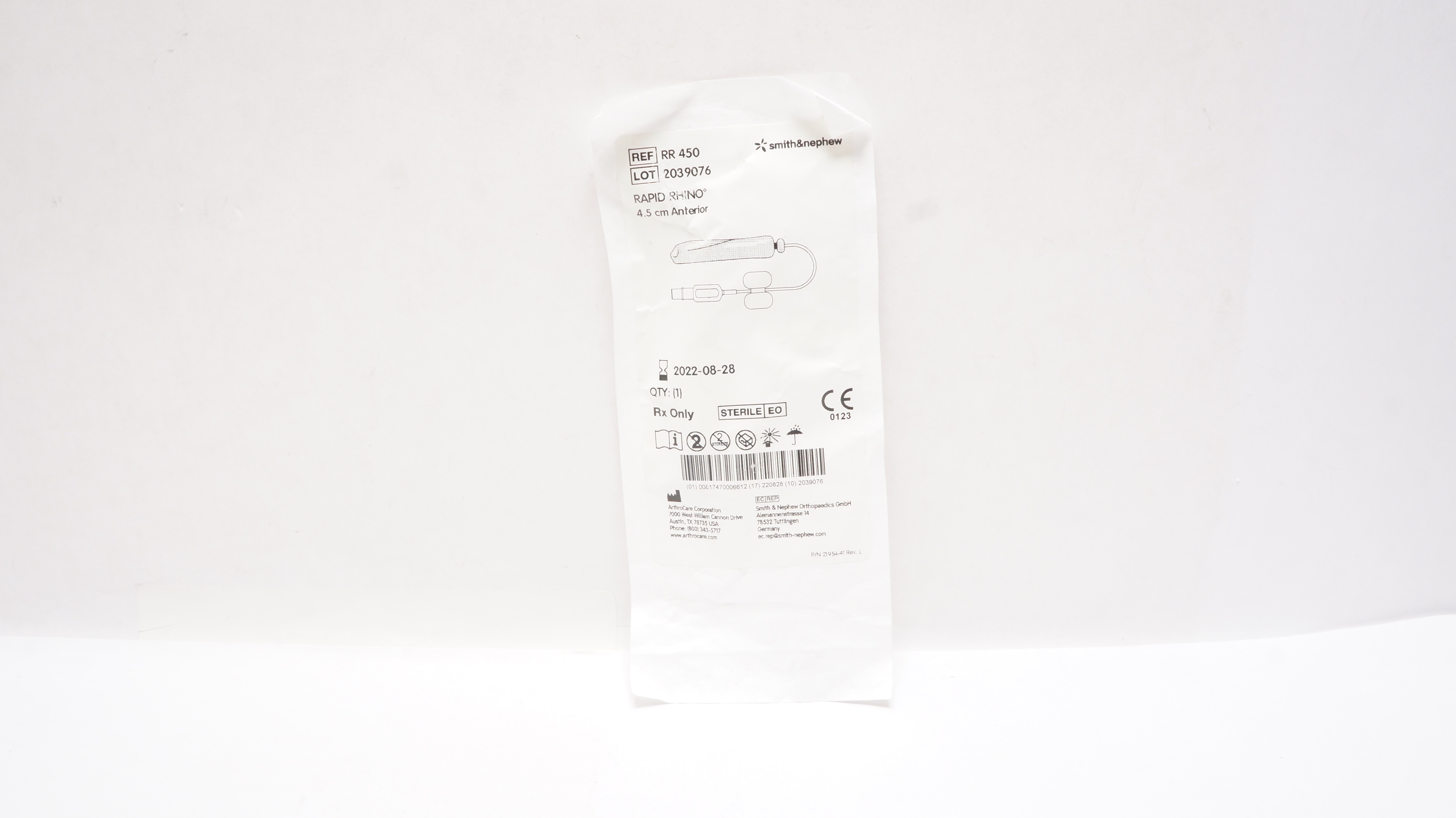 Smith&Nephew RR450 Rapid Rhino, Anterior 4.5cm (x)