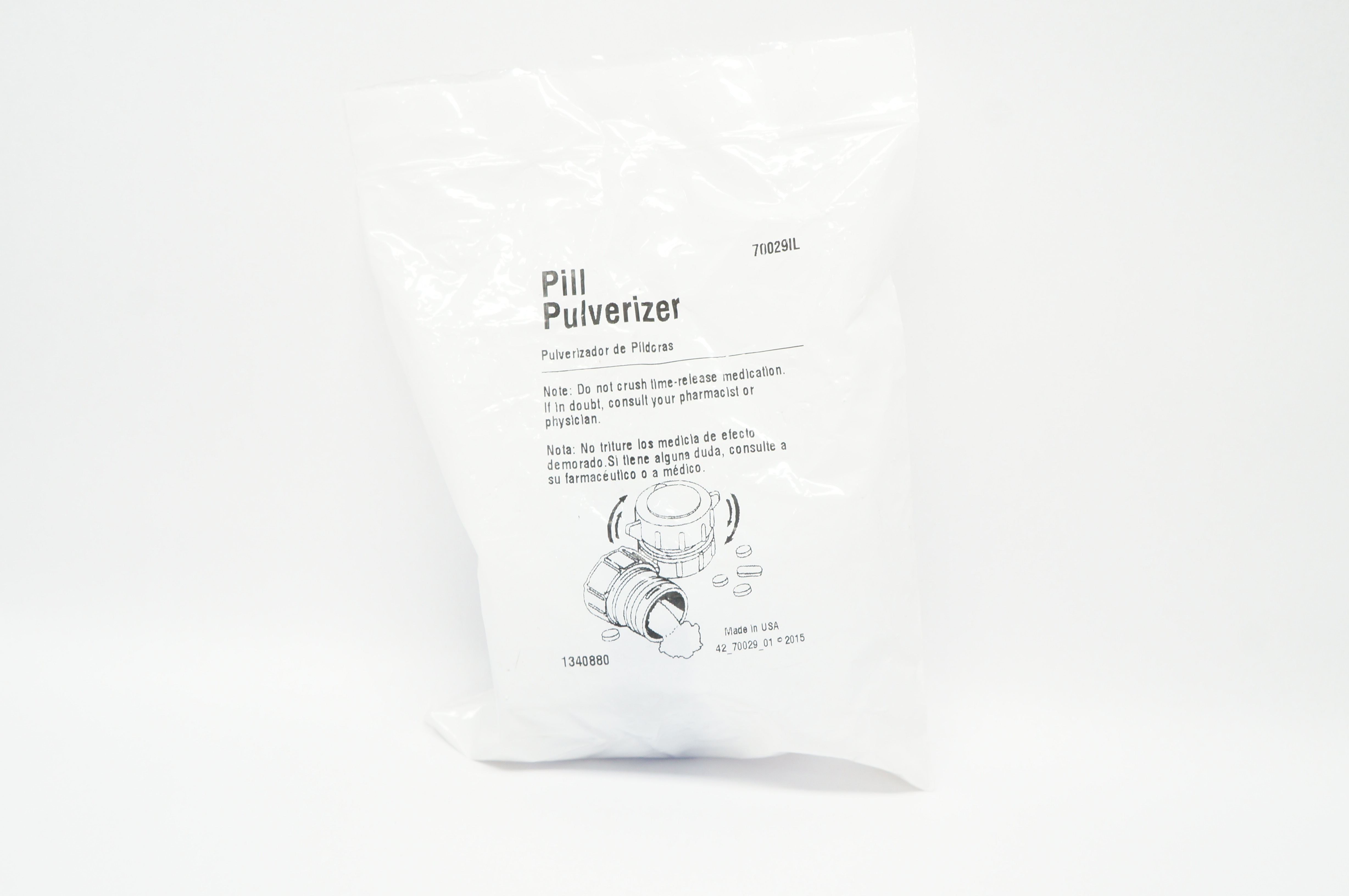 Apex 70029IL Pill Pulverizer