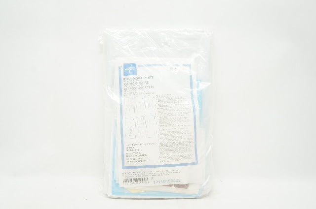 Medline NON90540WM Post-Mortem Kit, Adult, White, Vinyl 36inch x 90inch
