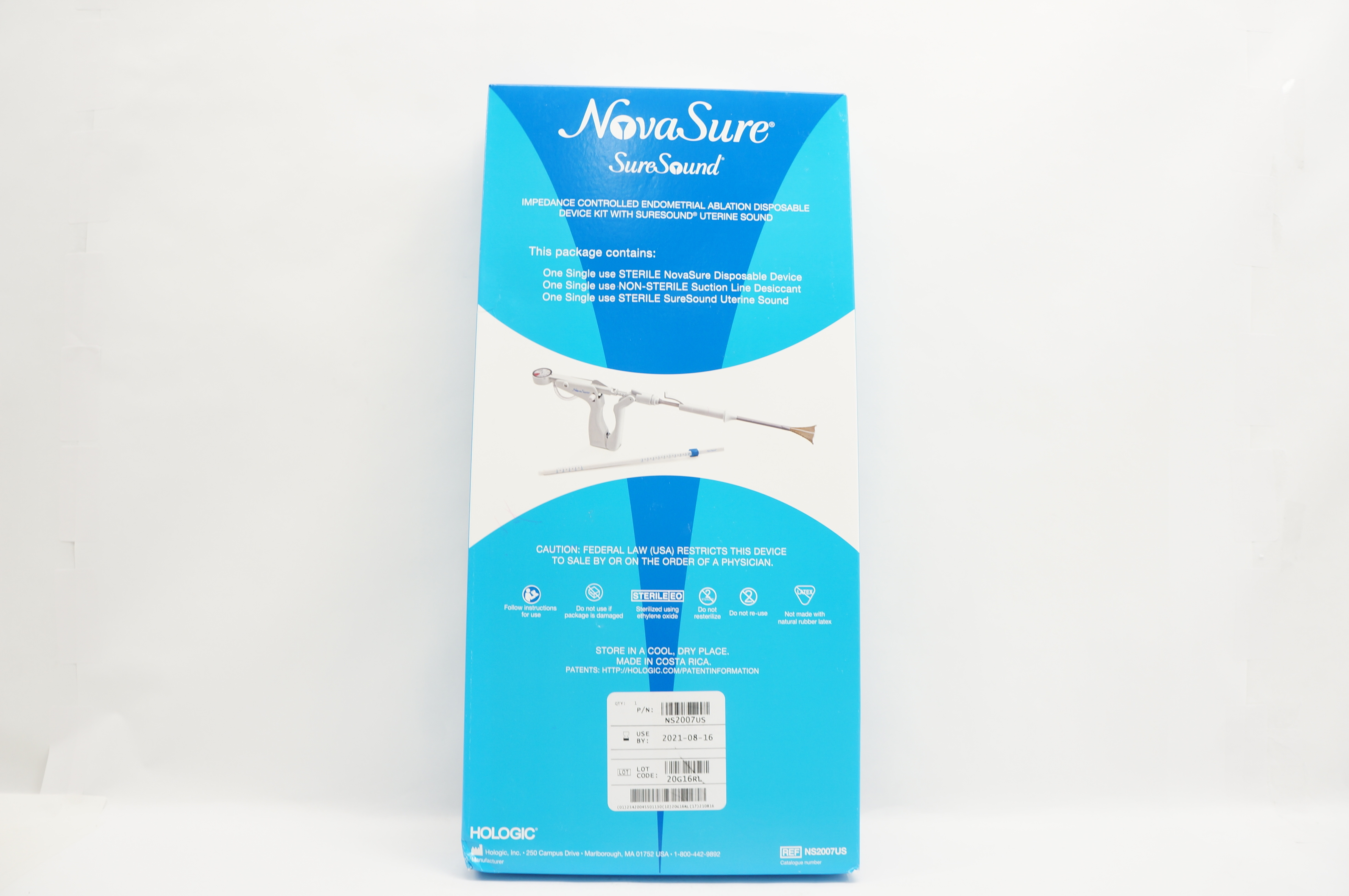 Hologic NS2007US NovaSure Impedance Controlled Endometrial Ablation DeviceKit(x)