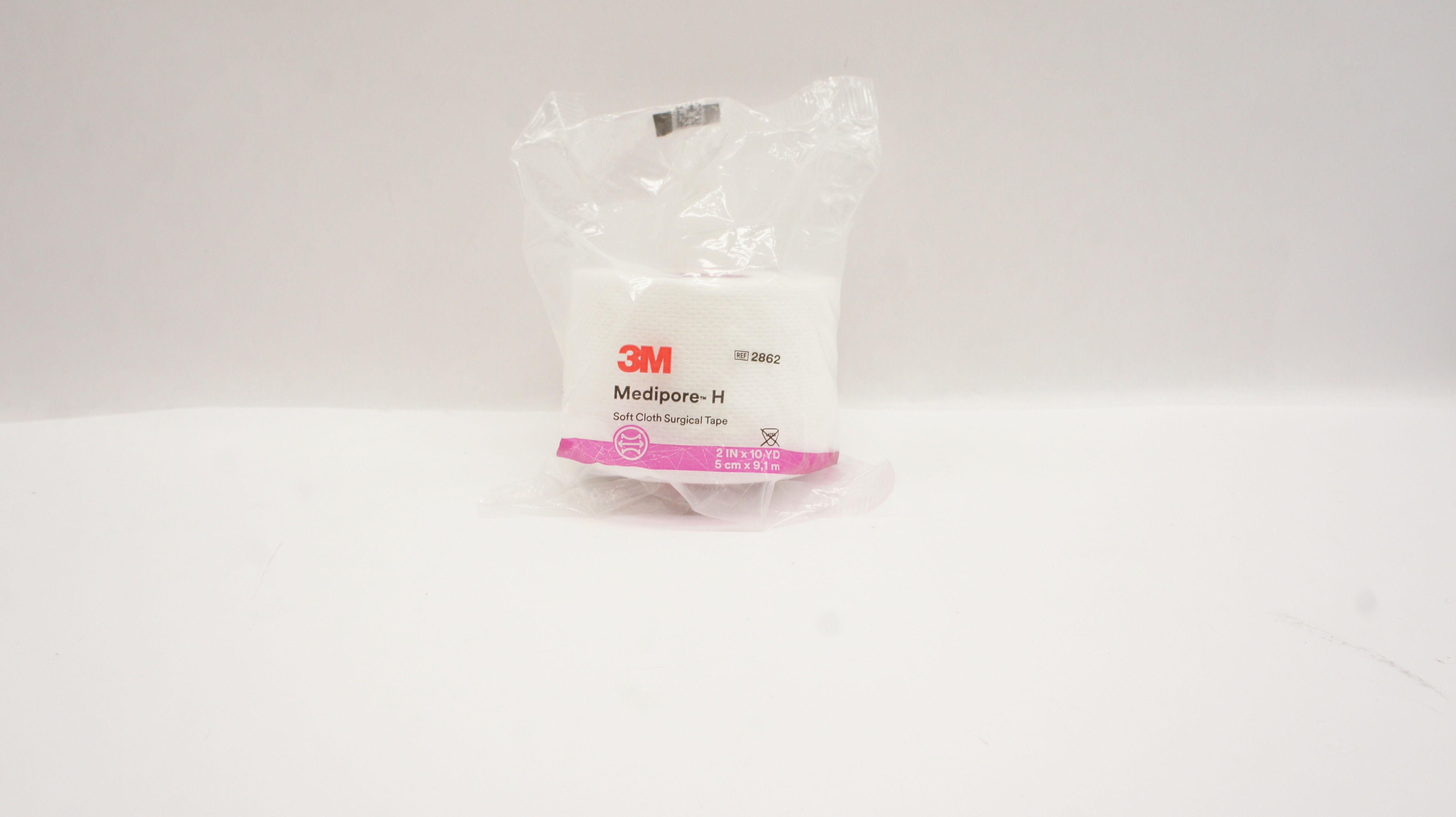 3M 2862 Medipore-H Soft Cloth Surgical Tape 2inch x 10yd.