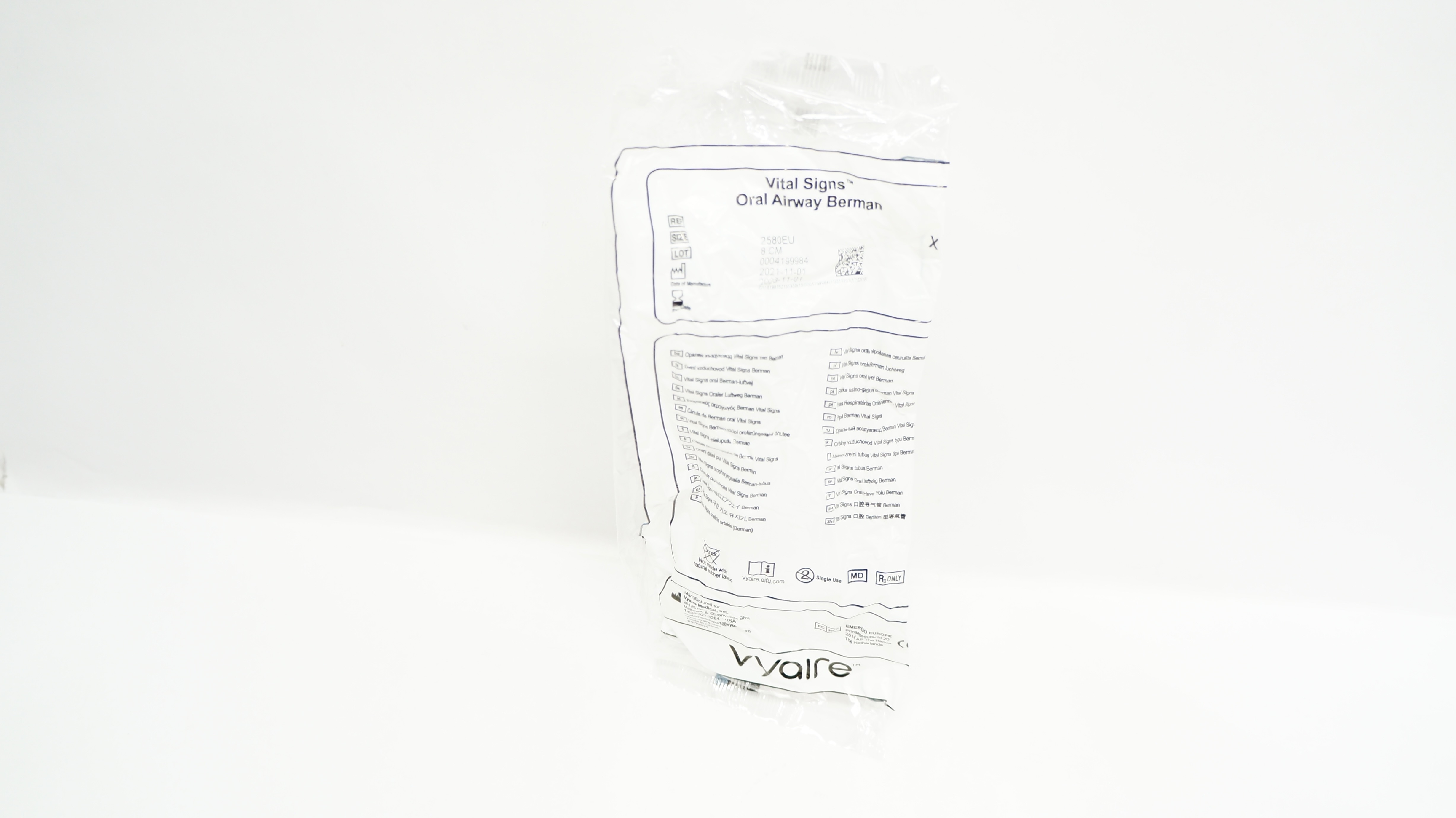 Vyaire 2580EU Vital Signs Oral Airway Berman 8cm (x)