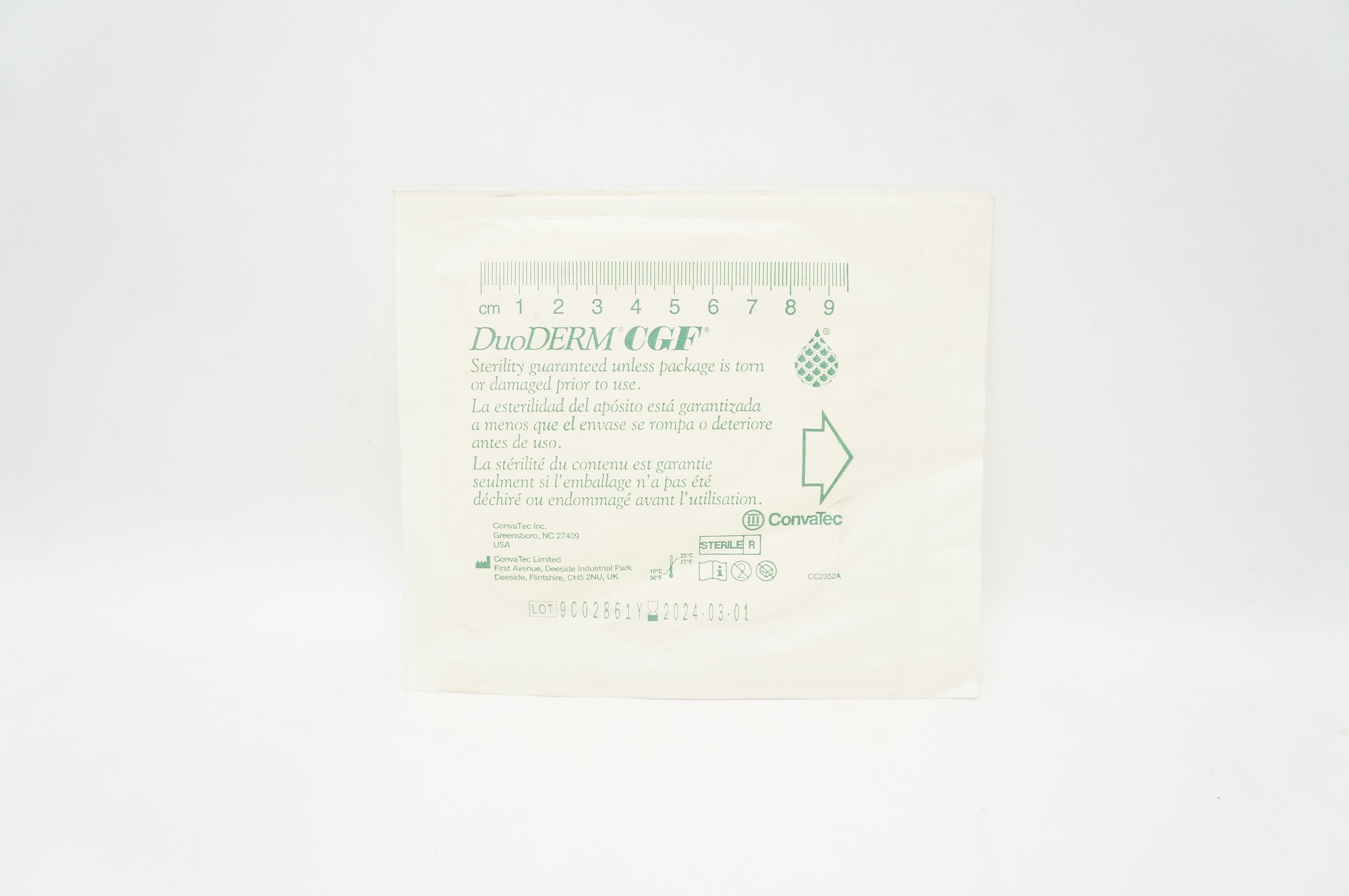 ConvaTec CC2352A DuoDERM CGF Dressing