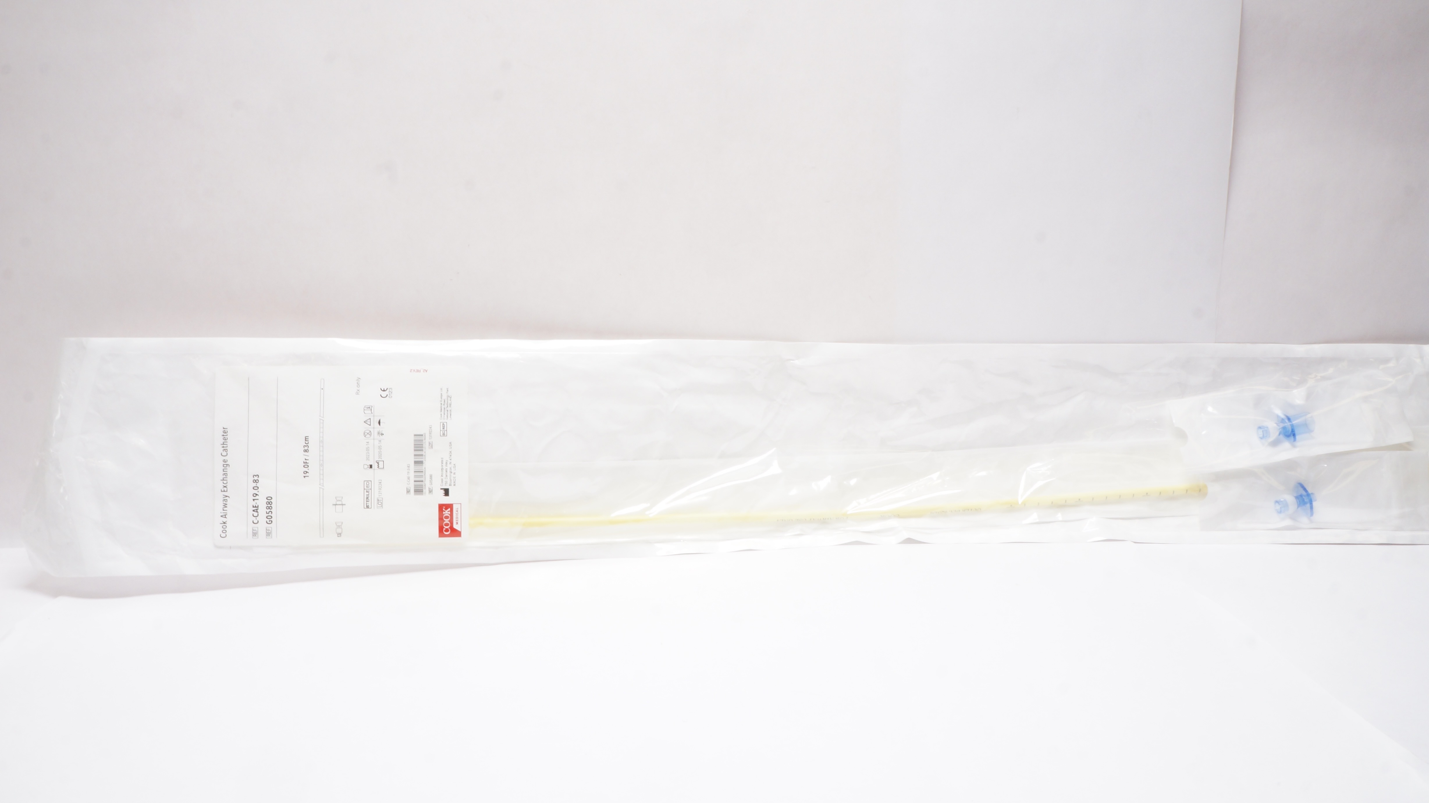 Cook Medical G05880 Cook Airway Exchange Cath. 19.0Fr x 83cm (x)