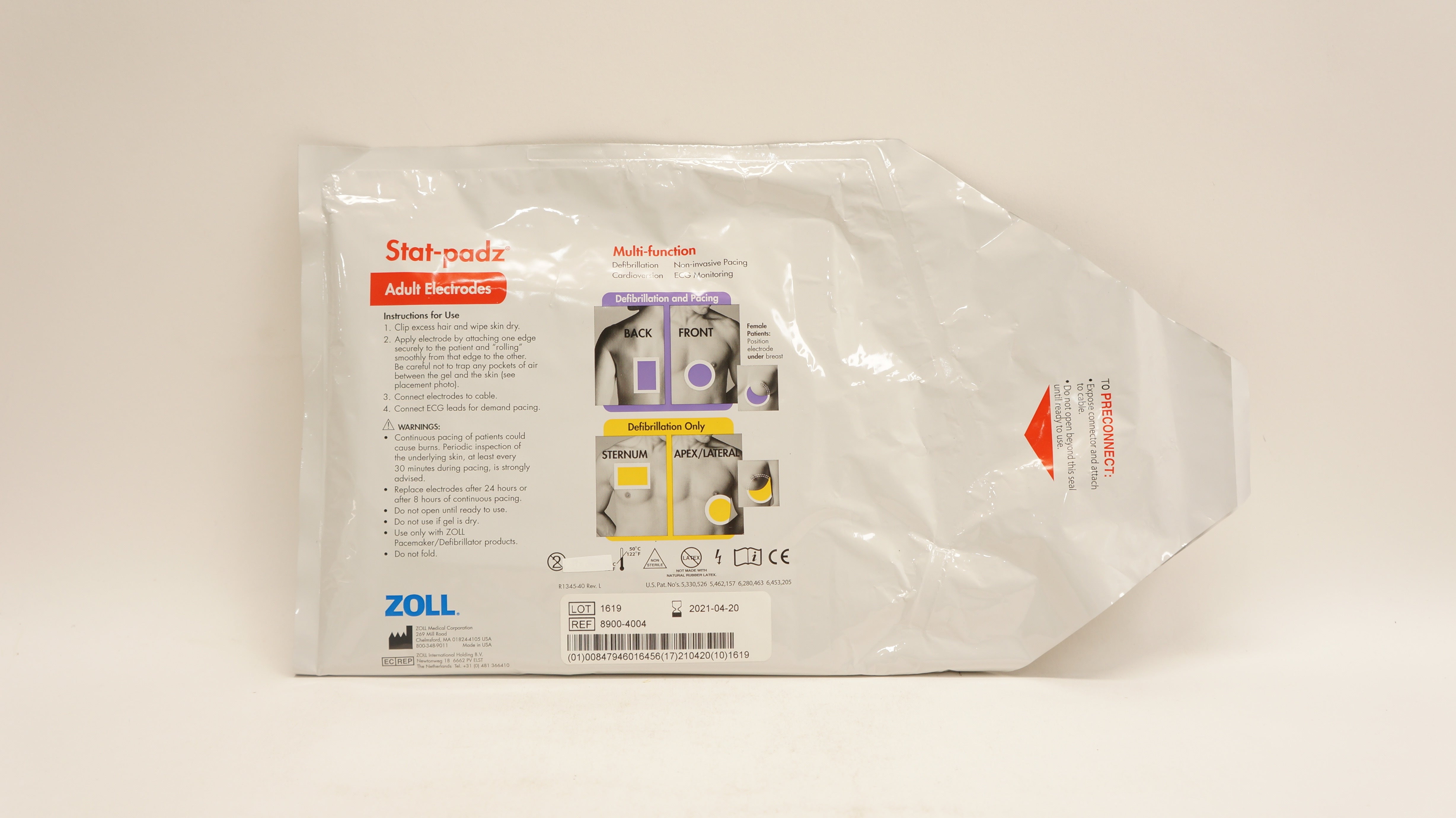 Zoll 8900-4004 Stat-padz Adult Electrodes (x)