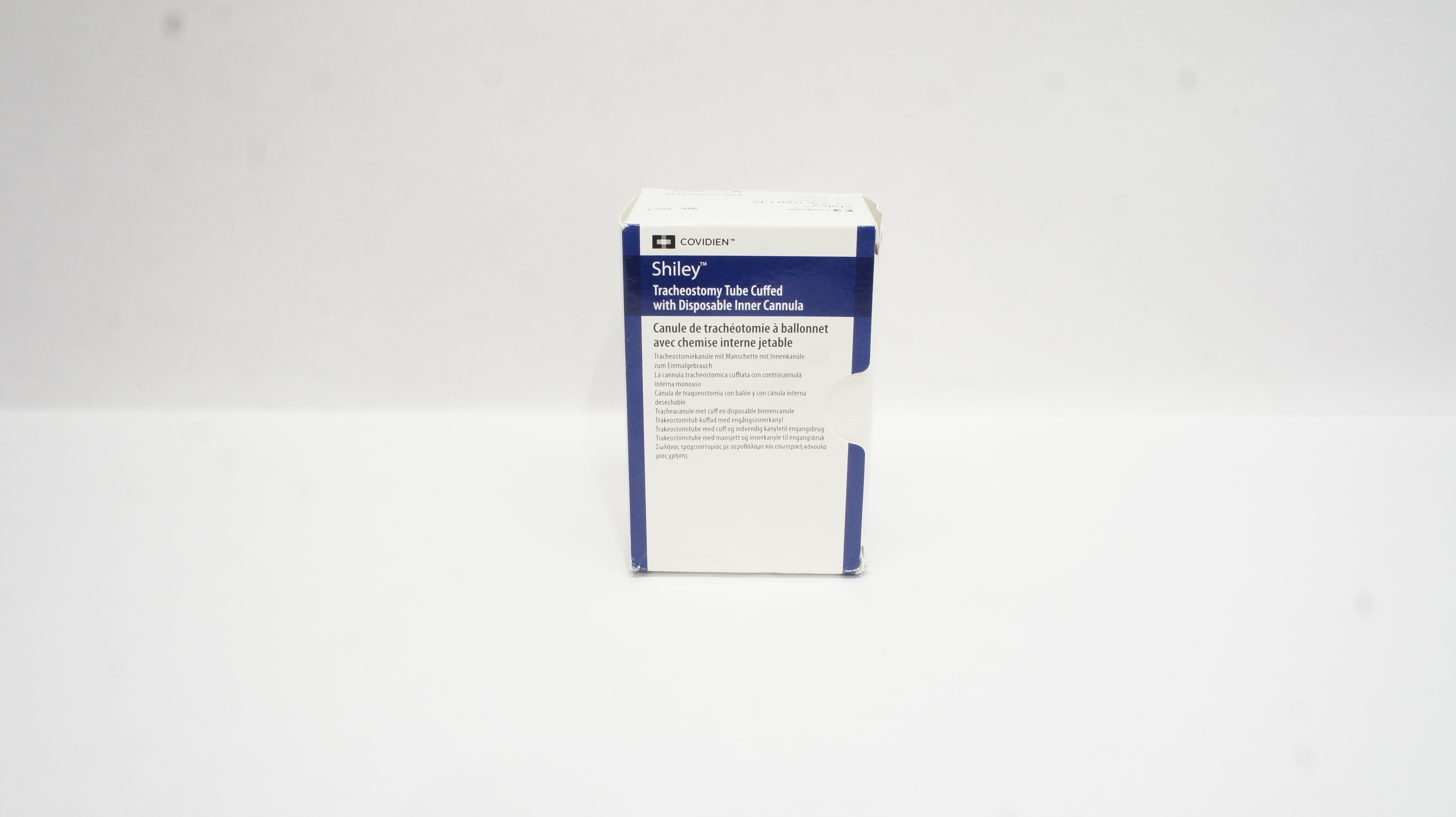 Covidien 8DCT Shiley Tracheostomy Tube Cuffed 7.6ID x 12.2OD x 27.0 x 79mm (x)
