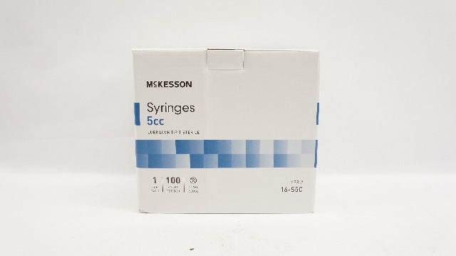 Mckesson 171746-03 Syringes 5cc Luer Lock Tip - Box of 100