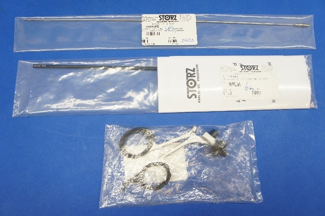 Karl Storz 33361ME Click Line MANHES Grasping Forceps, Size 5 mm, Length 36 cm