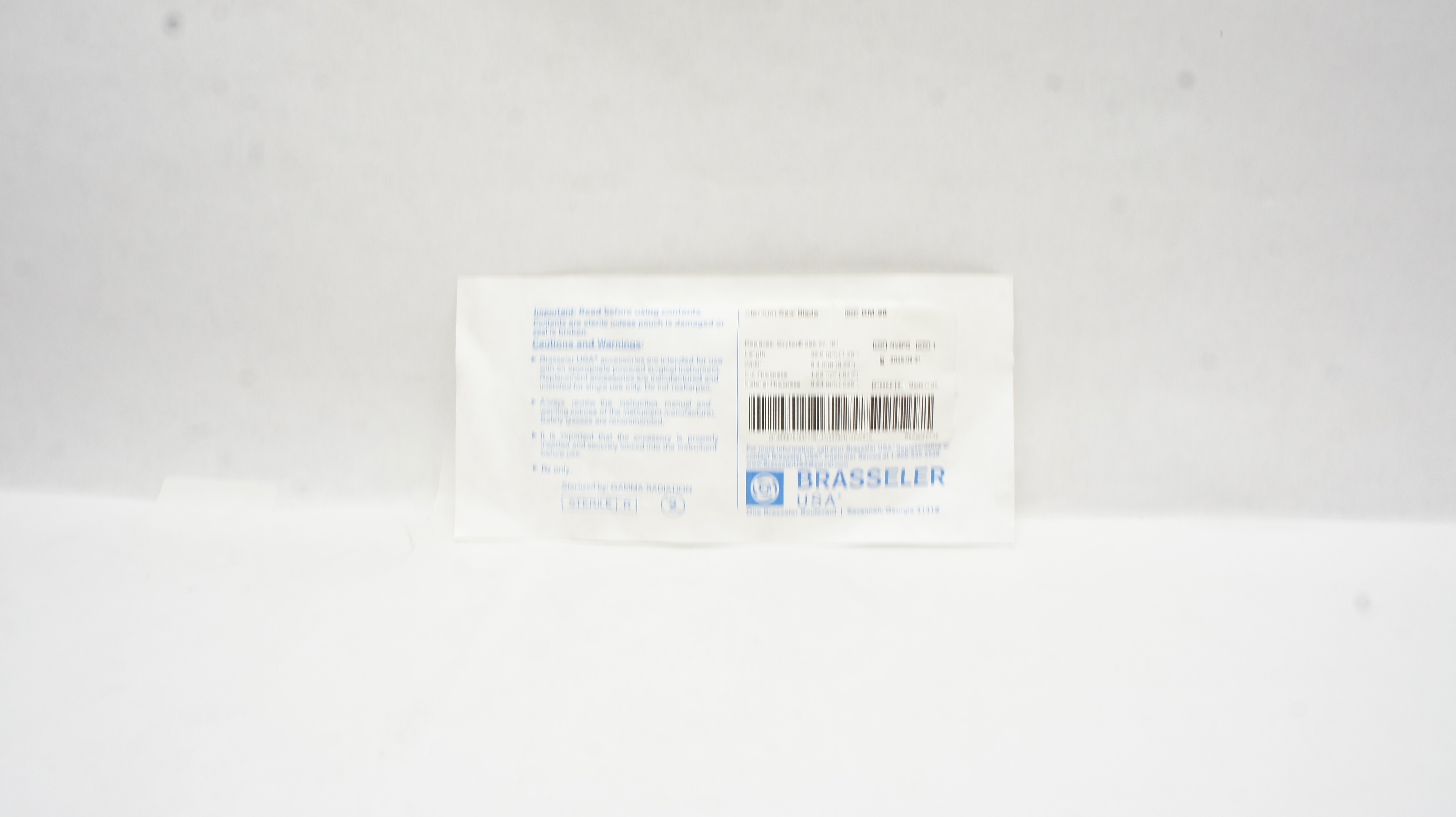 Brasseler KM-98 Sternum Saw Blade 0.25inch x 1.26inch