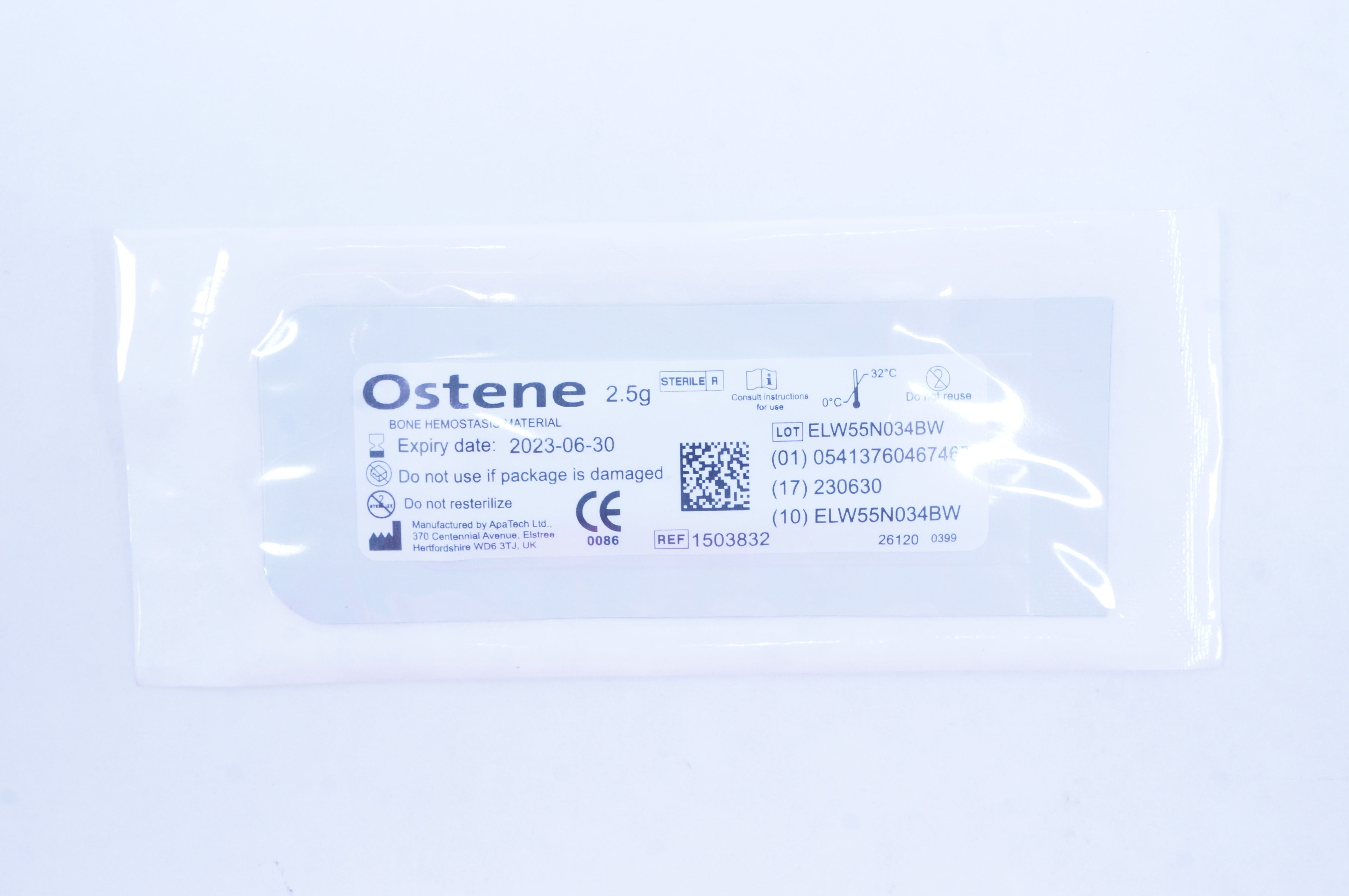 Apa Tech 1503832 Ostene Bone Hemostasis Material 2.5g