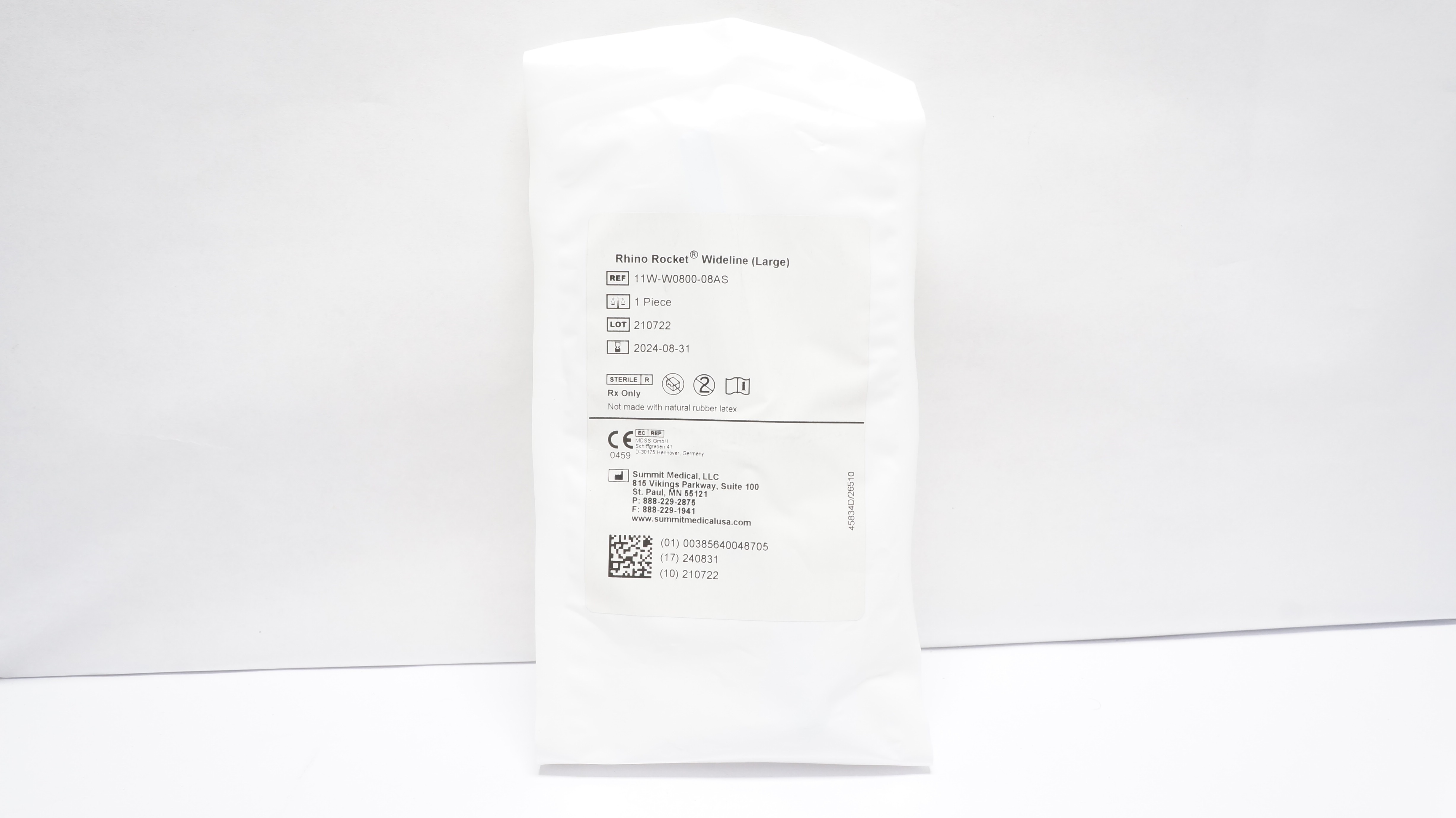 Shippert Medical 11W-W0800-08AS Rhino Rocket Wideline Large (x)