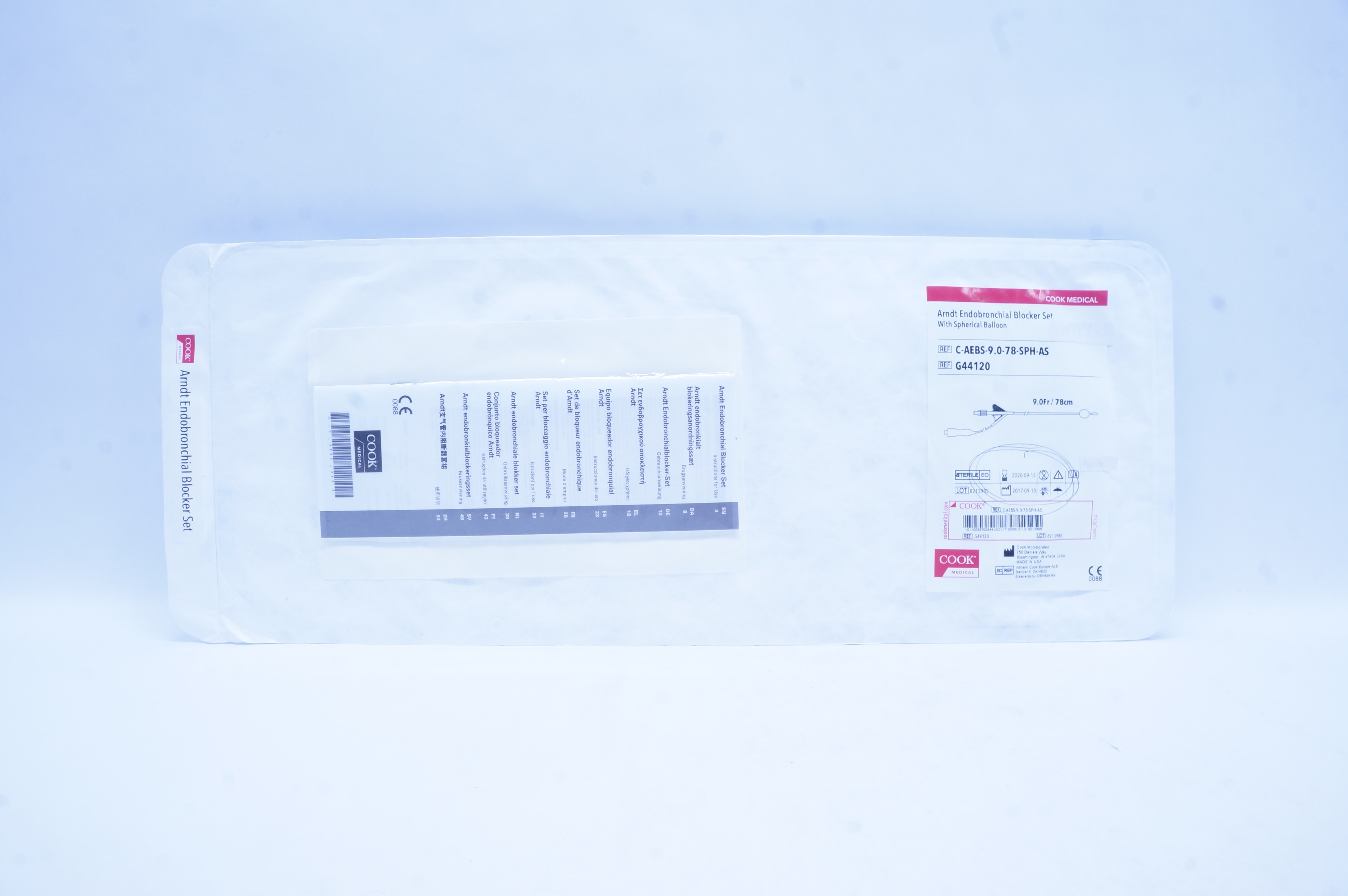 Cook Medical G44120 Arndt Endobronchial Blocker Set 9.0Fr x 78cm (x)