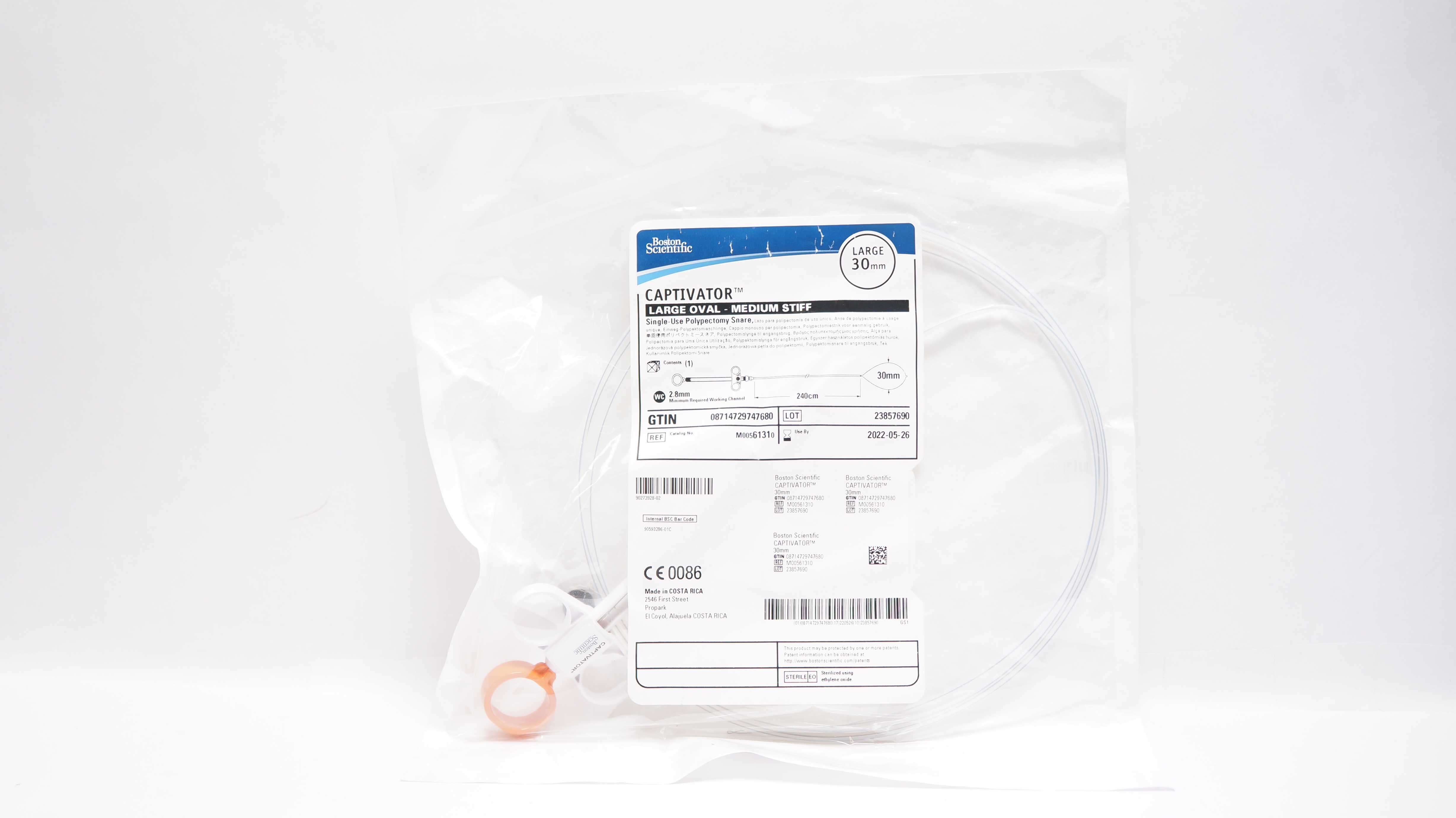 Boston Scientific 6131 Captivator Polypectomy Snare Large Oval 30mm (x)
