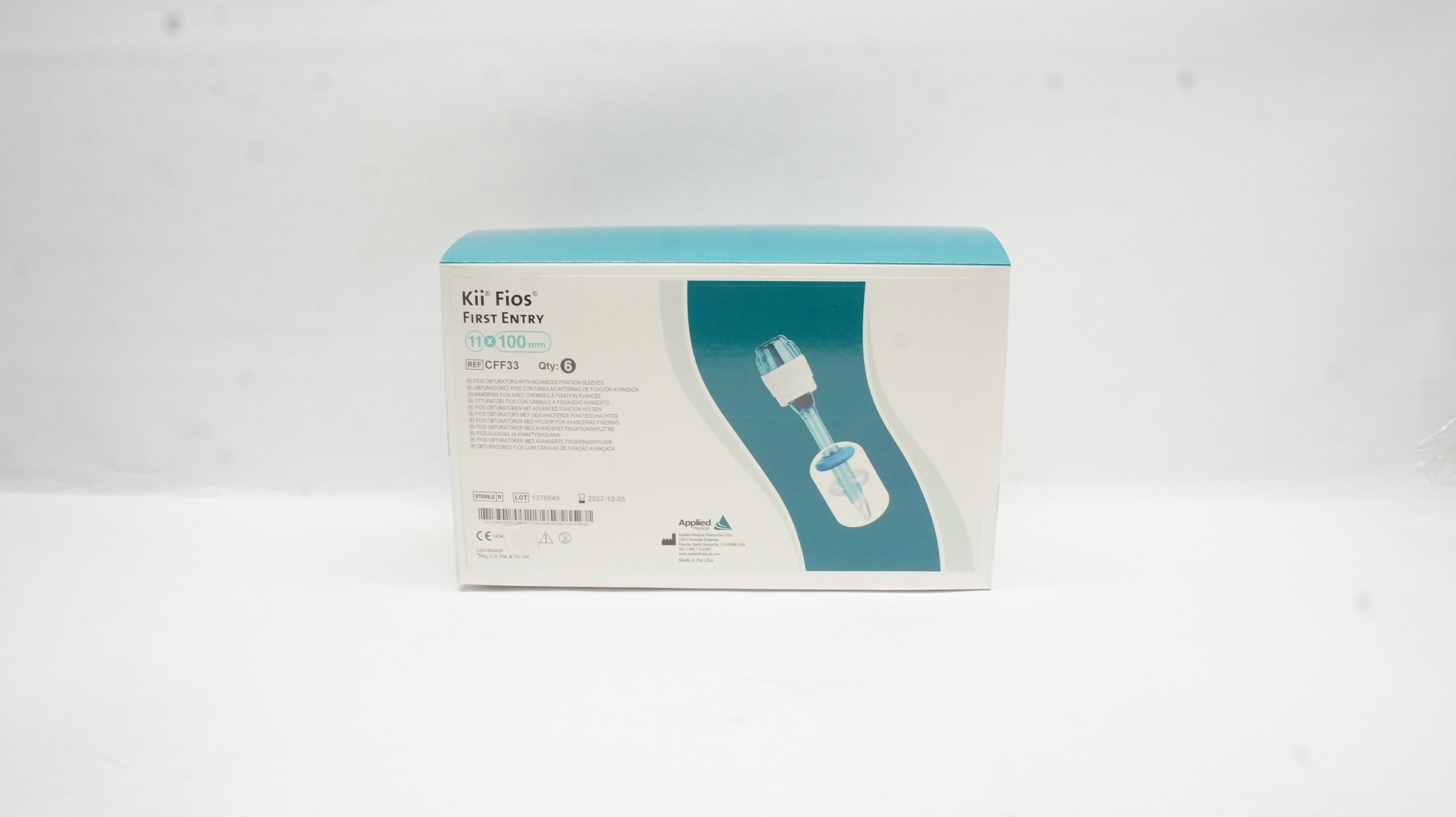 Applied Medical CFF33 Kii Fios First Entry Obturator  11 x 100mm - Box of 6 (x)