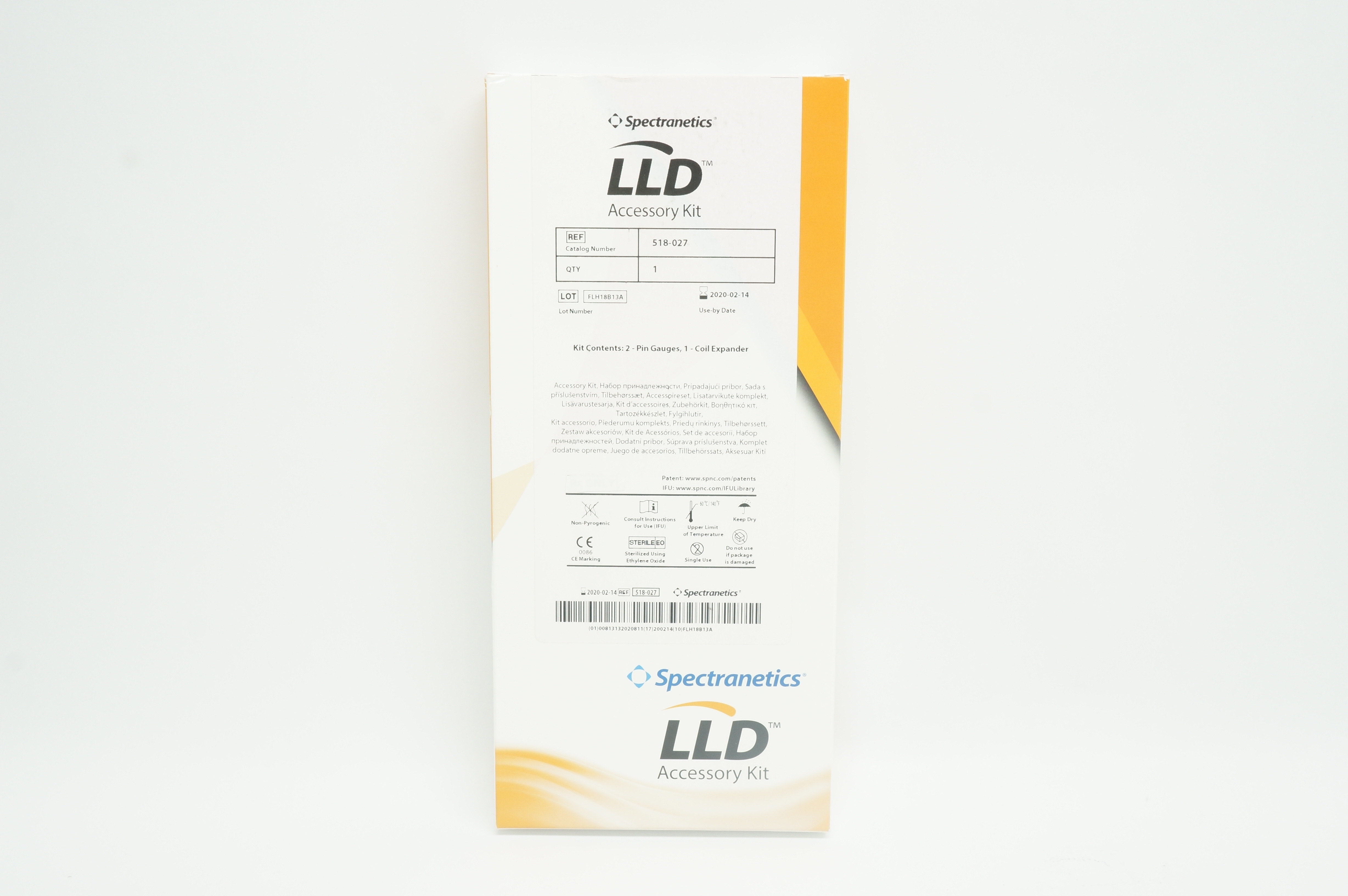 Spectranetics 518-027 Cardinal Health LLD Accessory Kit (x)