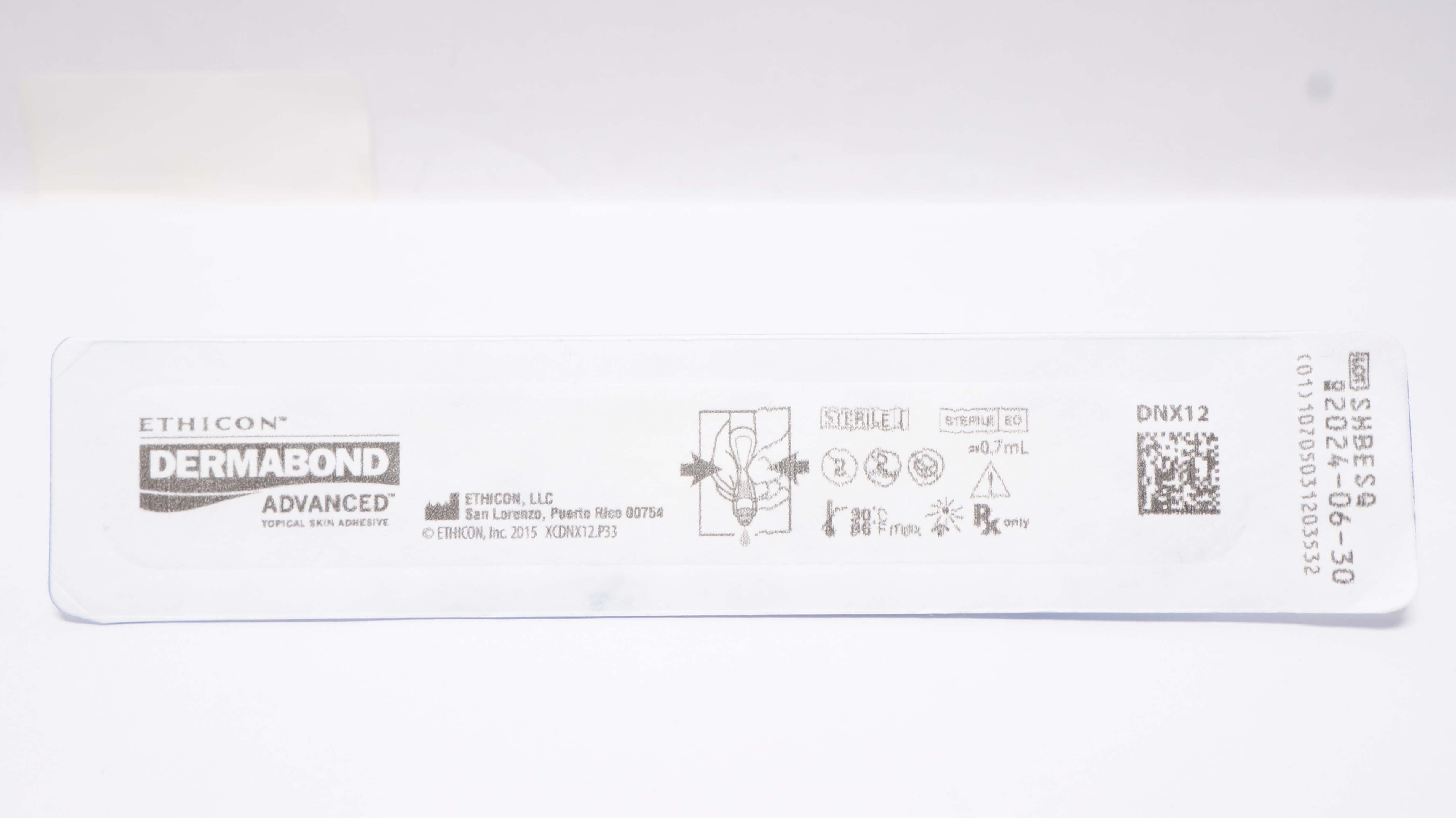 Ethicon DNX12 Dermabond Advanced Topical Skin Adhesive approx. 0.7mL