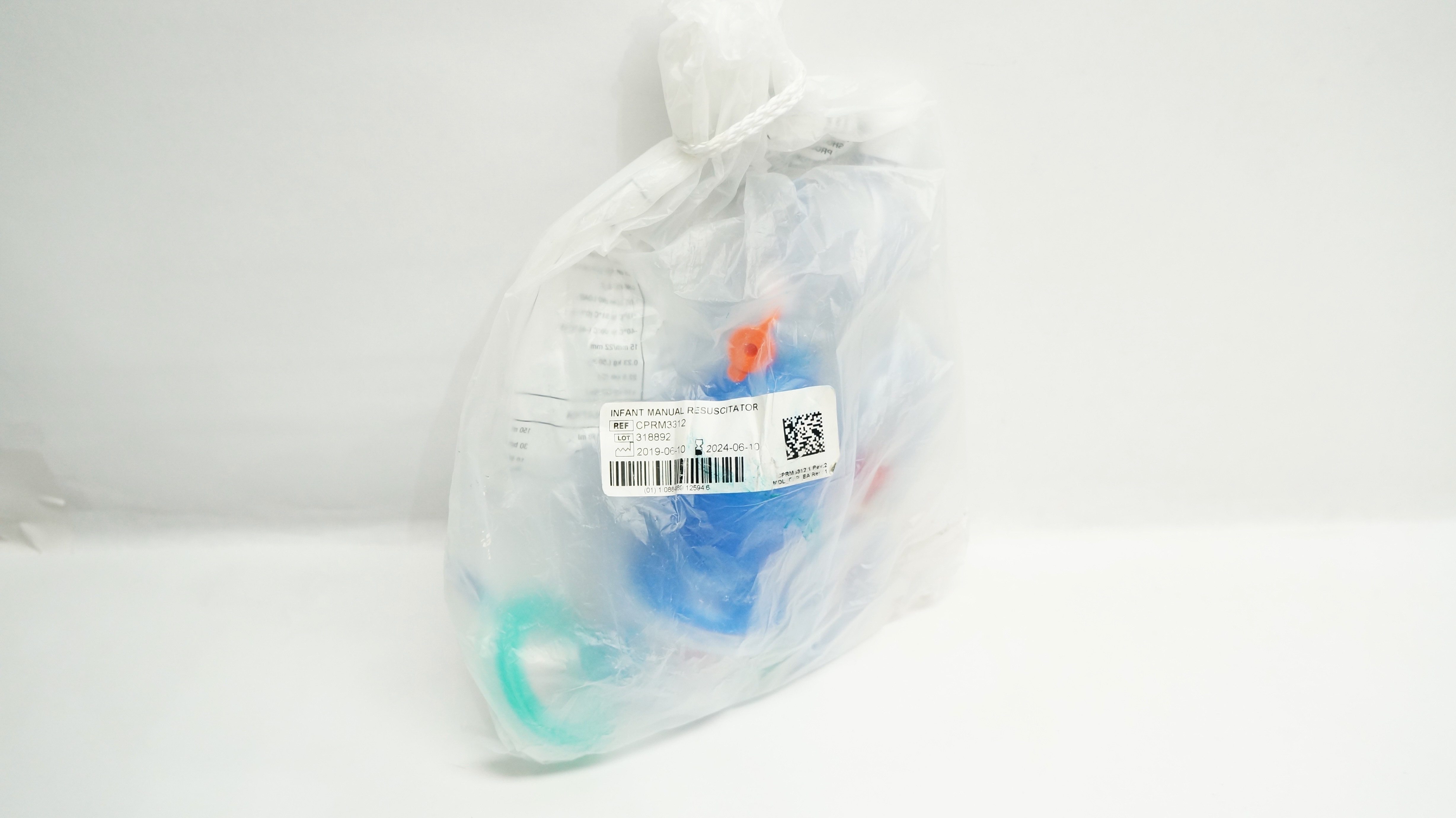 Medline CPRM3312 Infant Manual Resuscitator, Mask, Oxygen Tube CPR First Aid kit