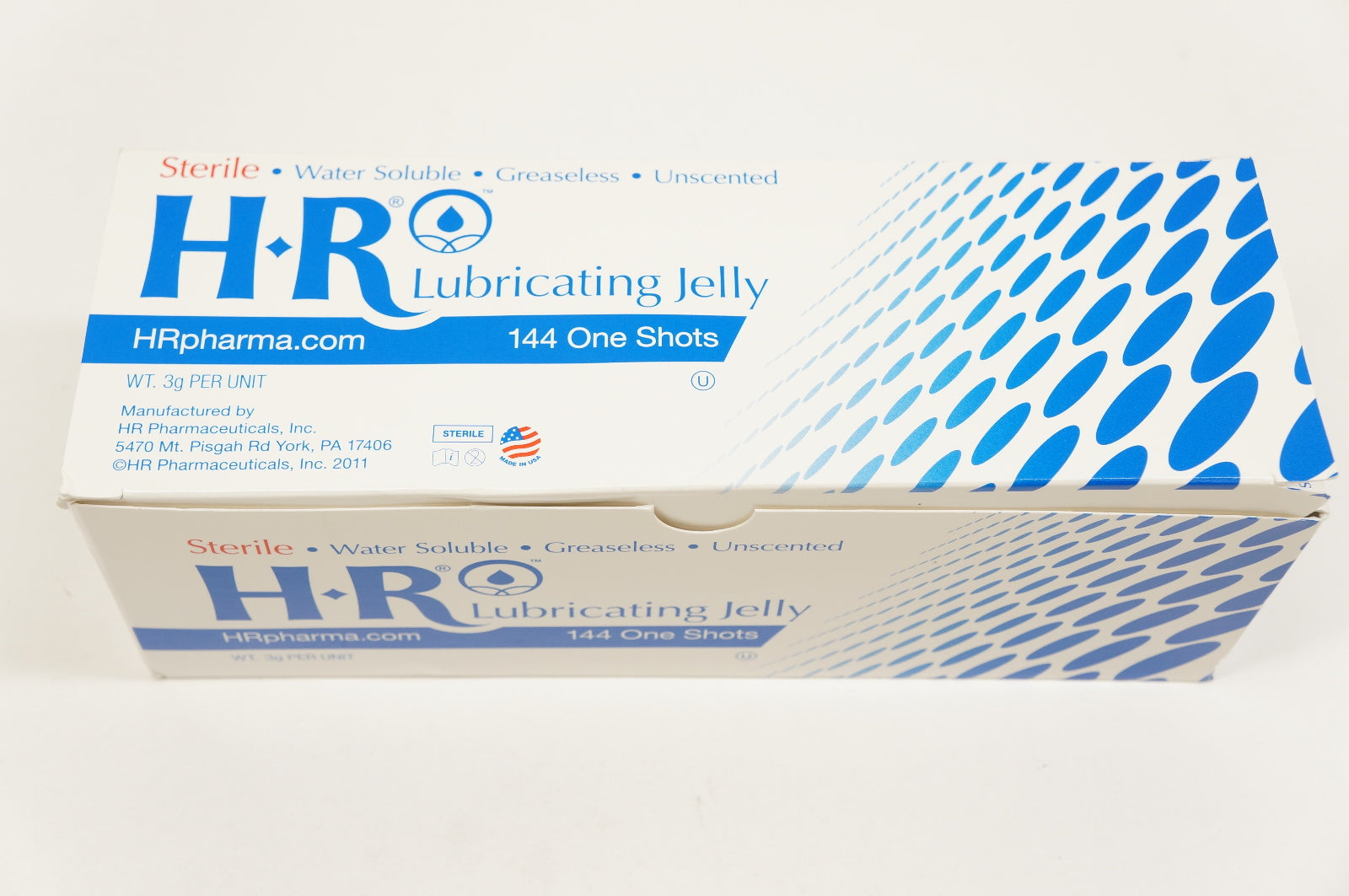 HR Pharmaceuticals Lubricating Jelly (x) - Box of 144