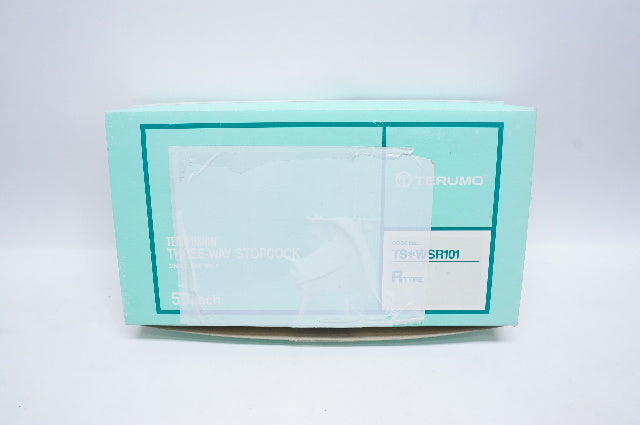 Terumo WSR101 Terufusion Three-Way Stopcock - Box of 50