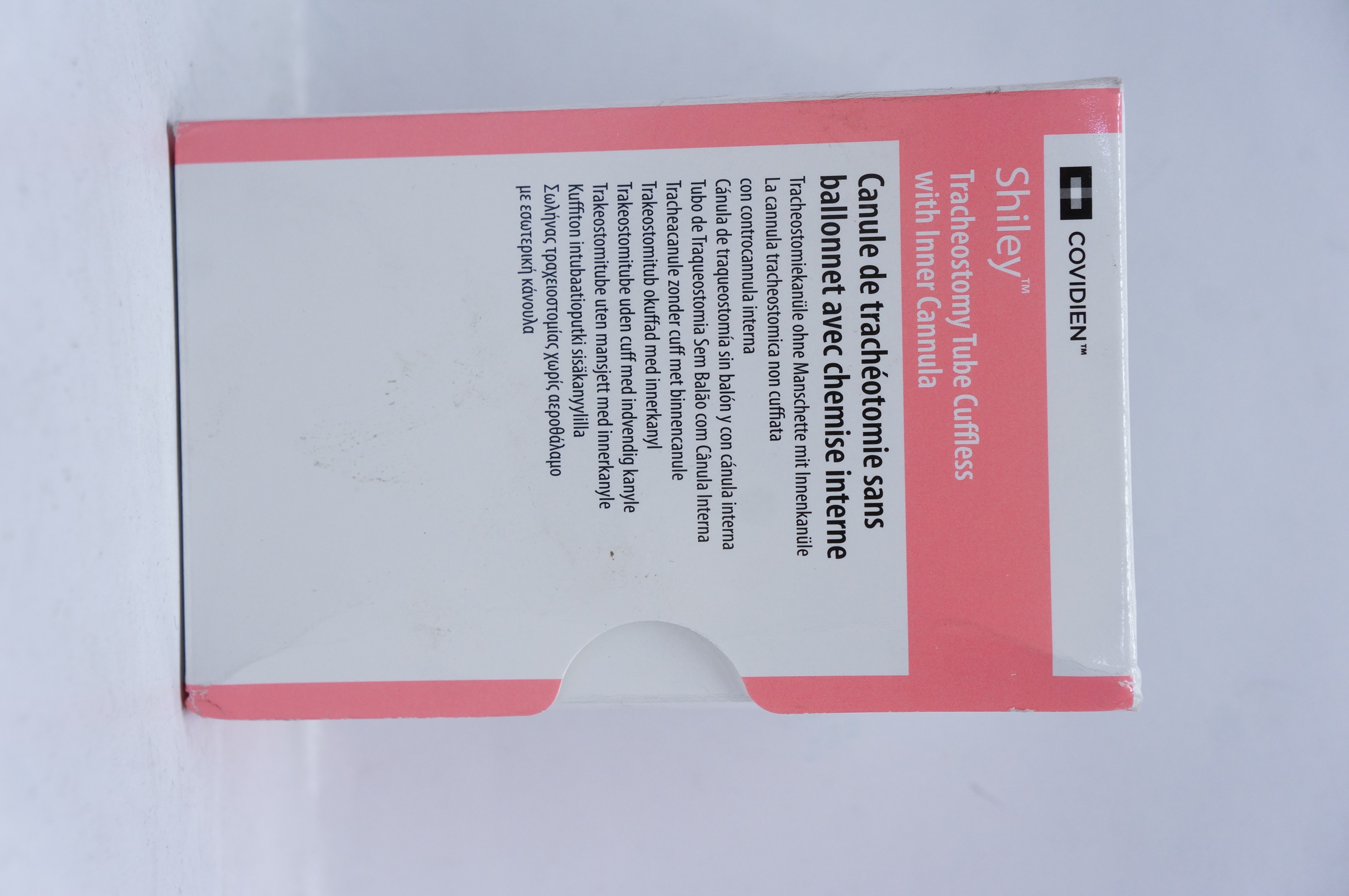 Covidien 4CFS Tracheostomy Tube Cuffless 5.0mm ID, 9.4mm OD, 65mm (x)
