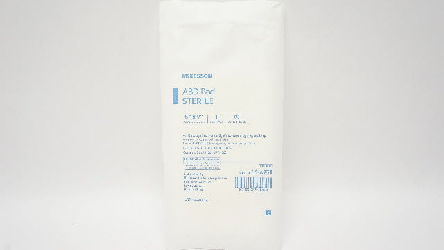McKesson 16-4250 ABD Pad 5inch x 9inch
