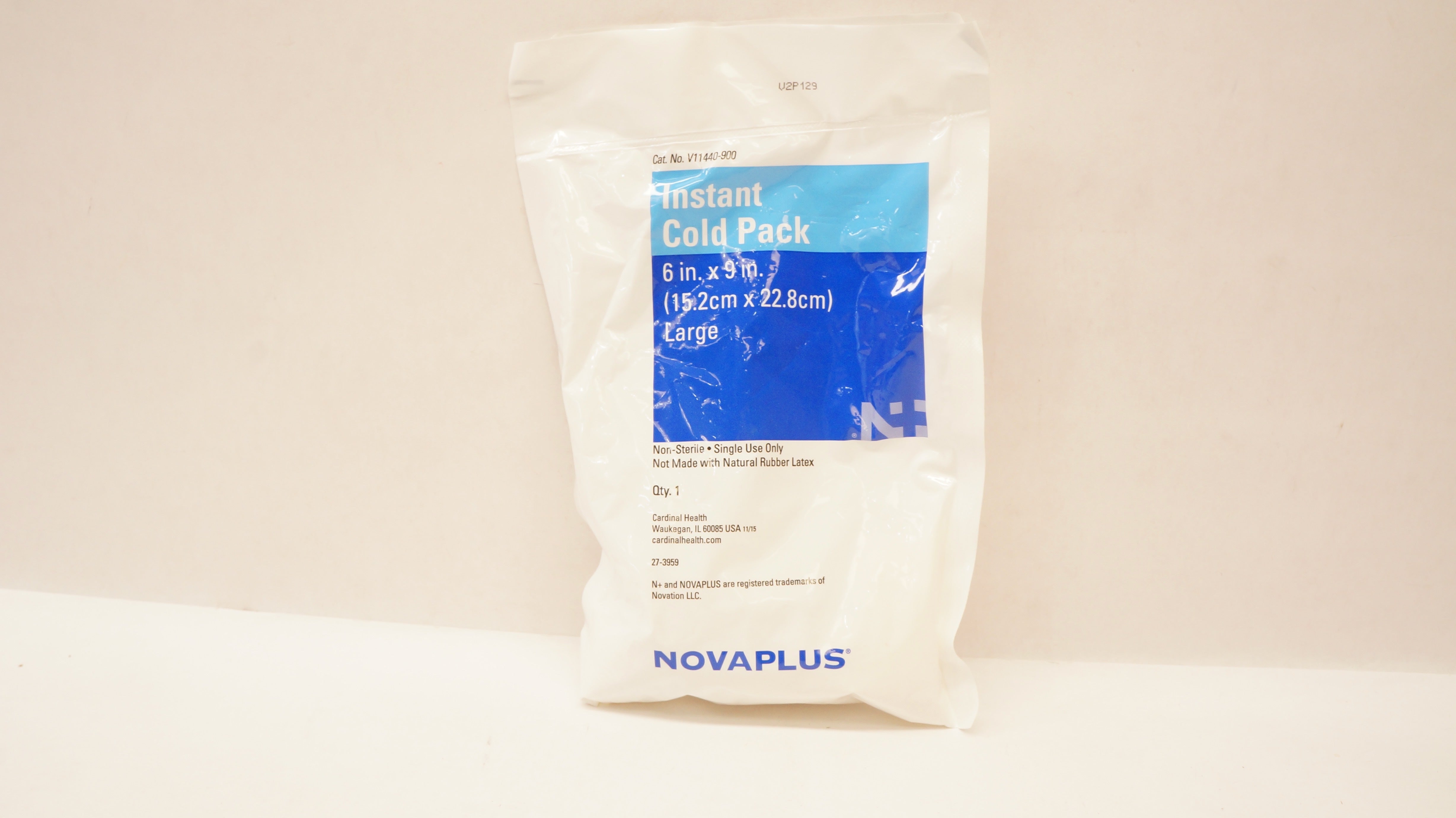 Cardinal Health V11440-900 Novaplus Instant Cold Pack, Large 6inch x 9inch