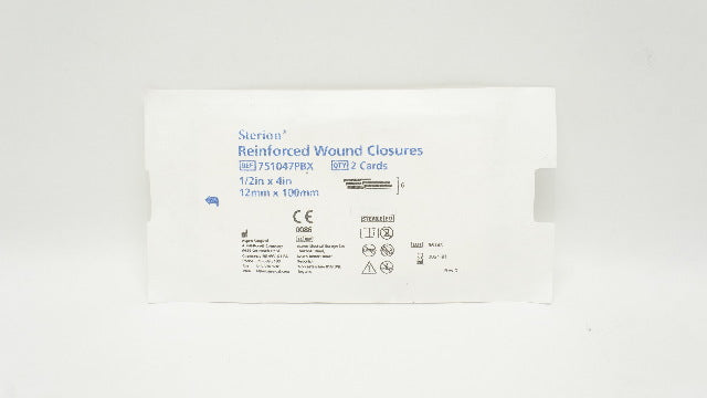 Aspen 751047PBX Sterion Reinforced Wound Closures 1/2x4inch (x) - Pack of 2