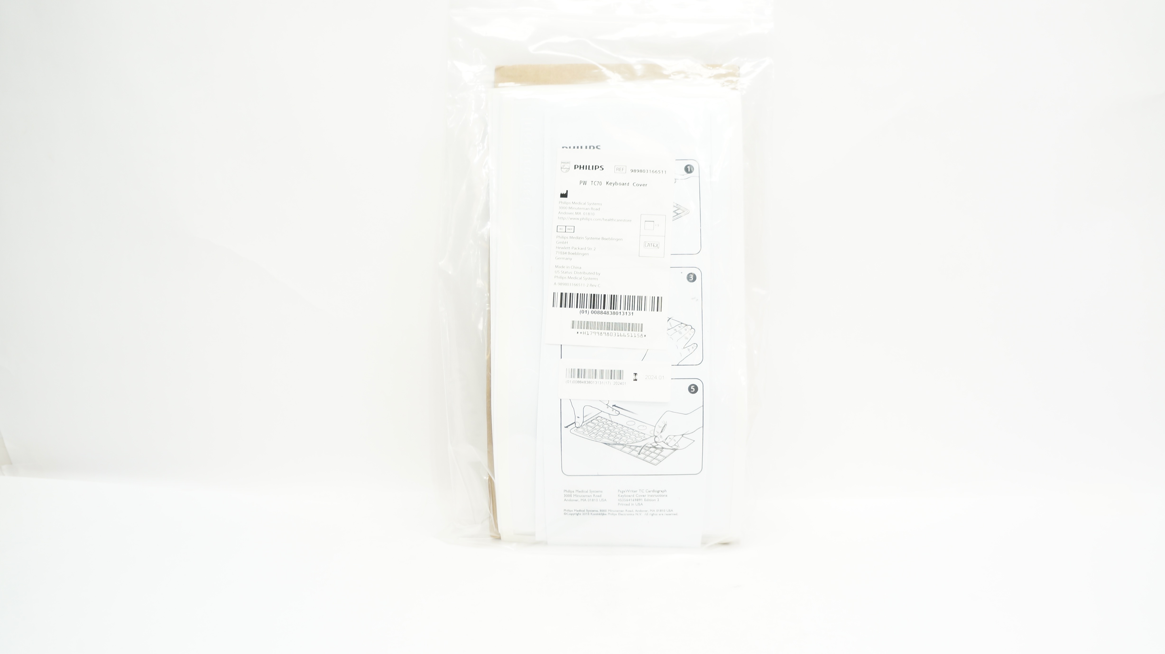 Philips 989803166511 PW TC70 Keyboard Cover - Pack of 5