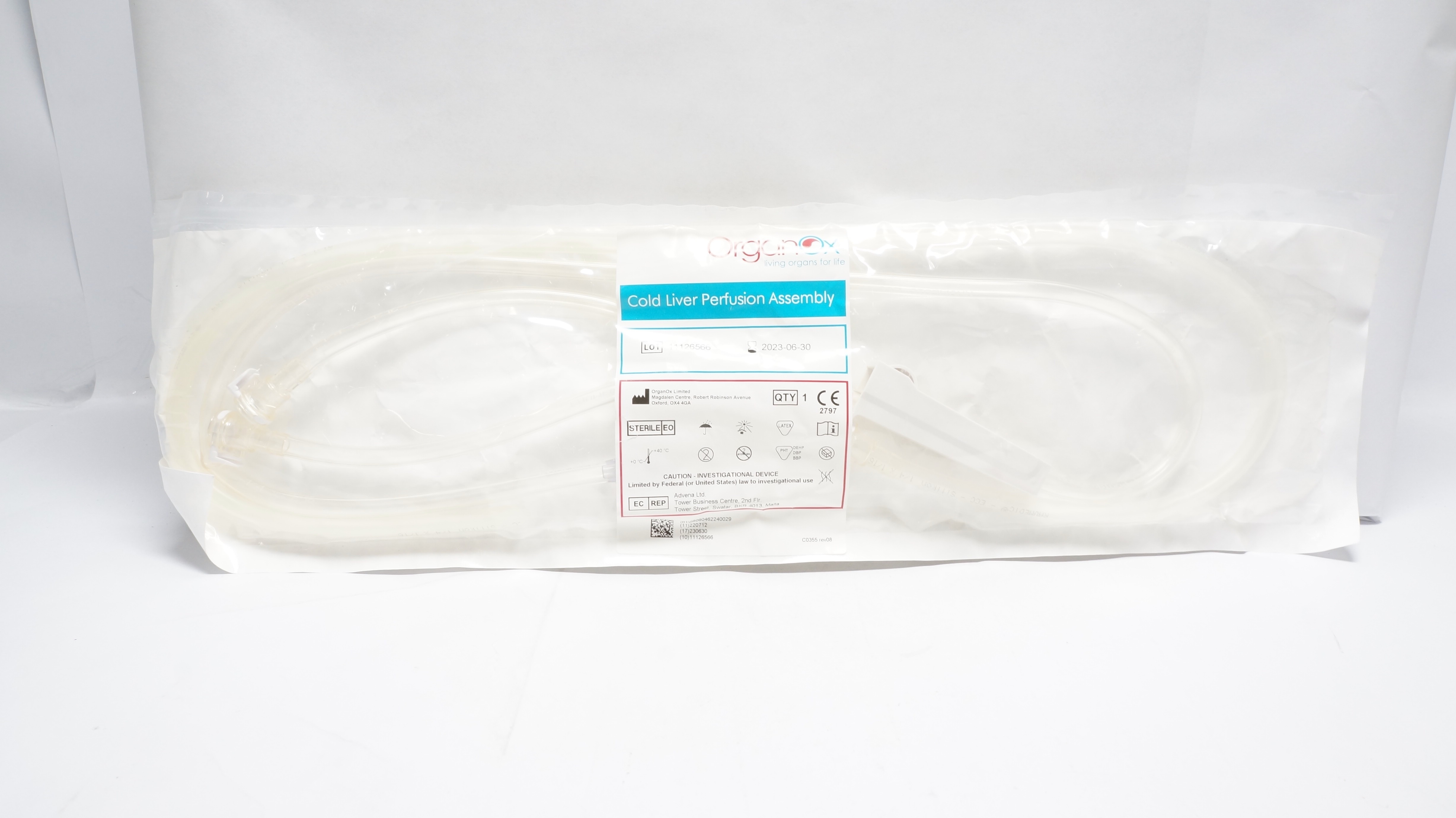 OrganOx Cold Liver Perfusion Assembly (x)