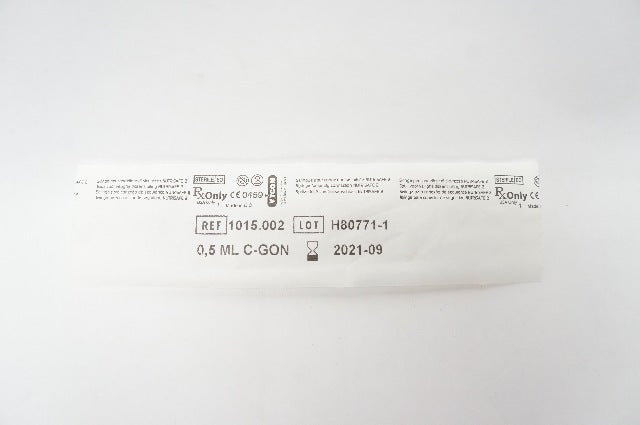 Vygon 1015.002 Safe Ente Feeding Syringe w/ a Nutrisafe2 Connec 0.5ml C-Gon(x)