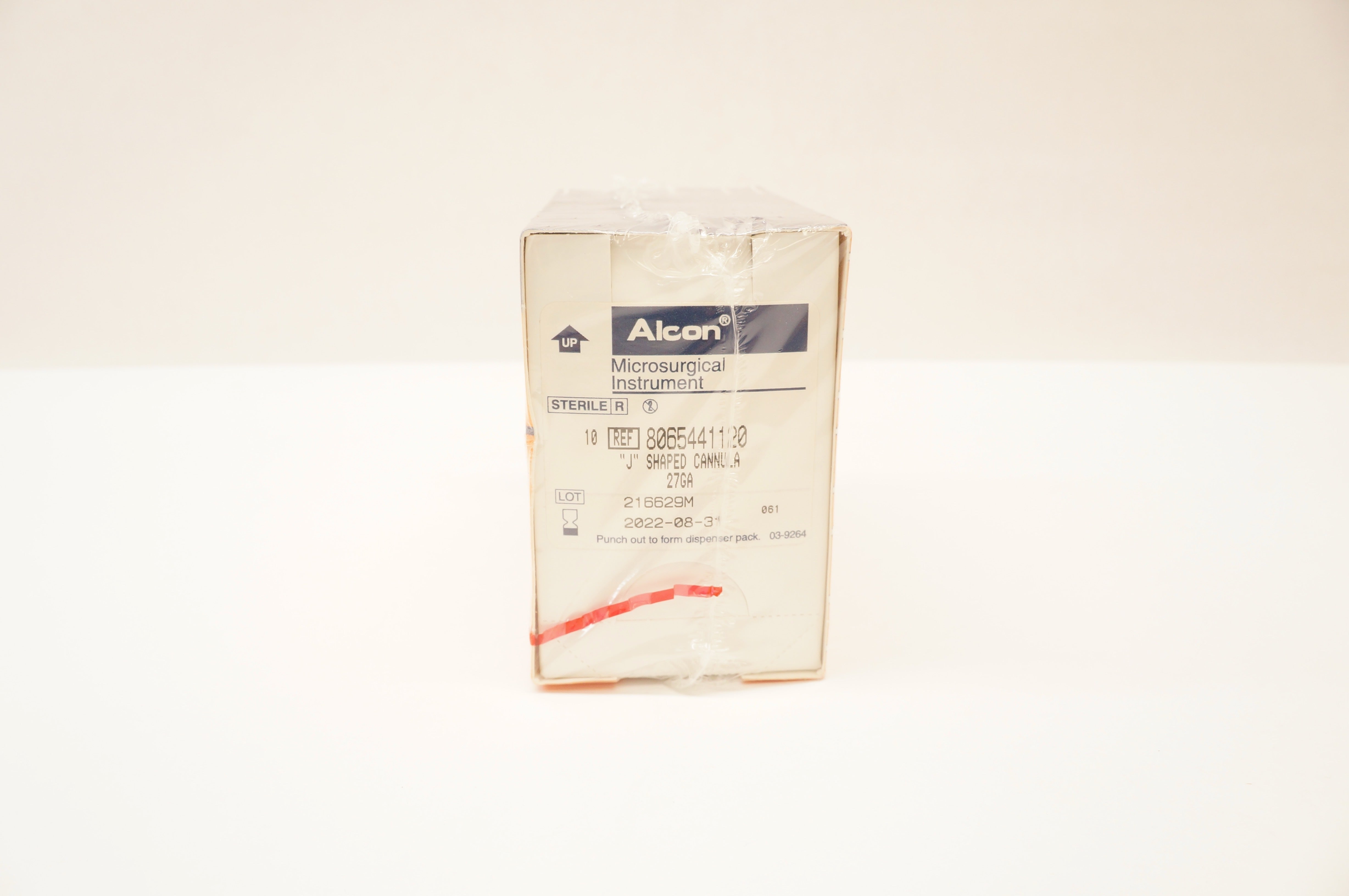 Alcon 8065441120 Microsurgical Instrument J-Shaped Cannula 27Ga (x) - Box of 10