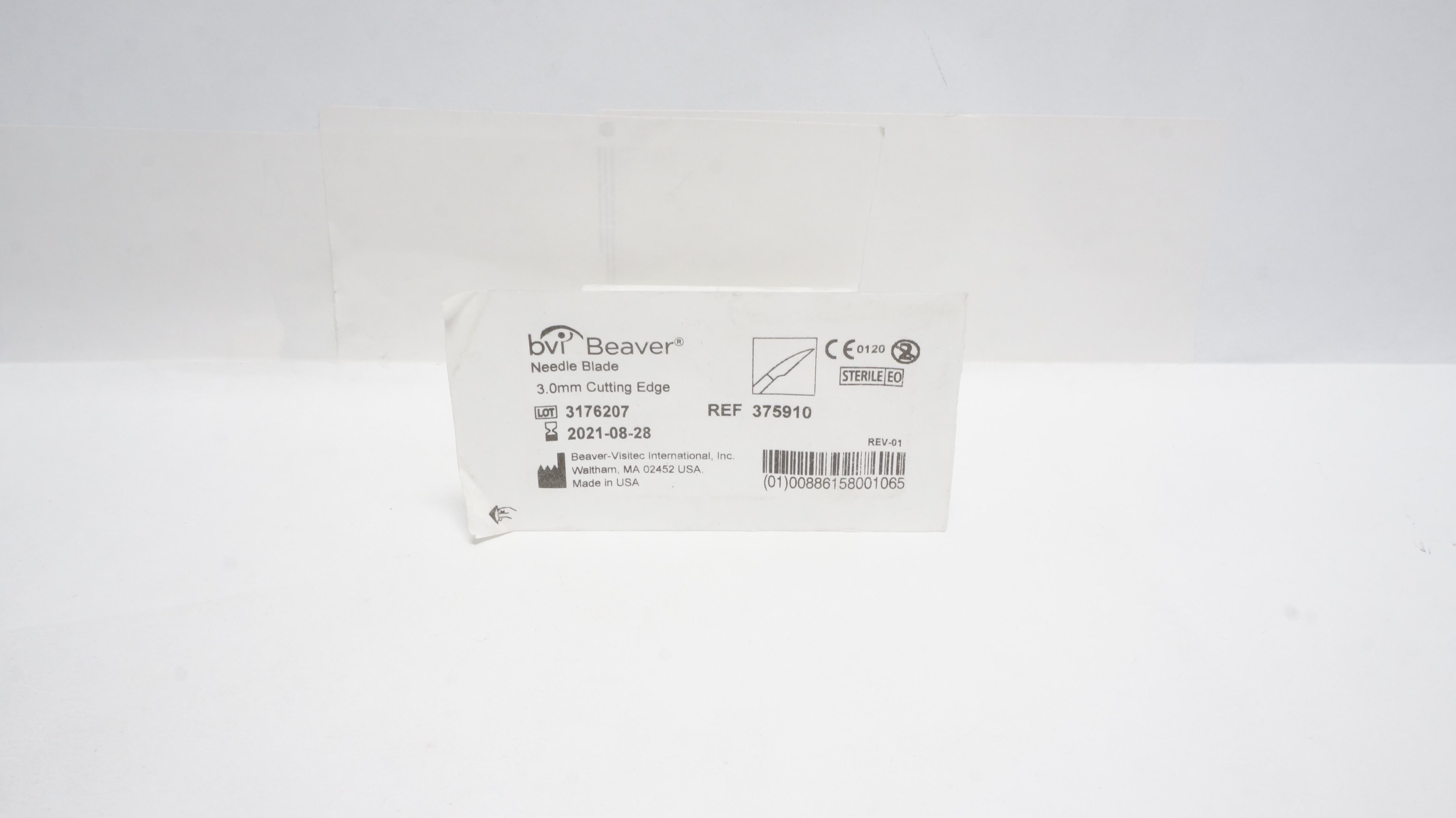 Beaver-Visitec 375910 Needle Blade 3.0mm Cutting Edge