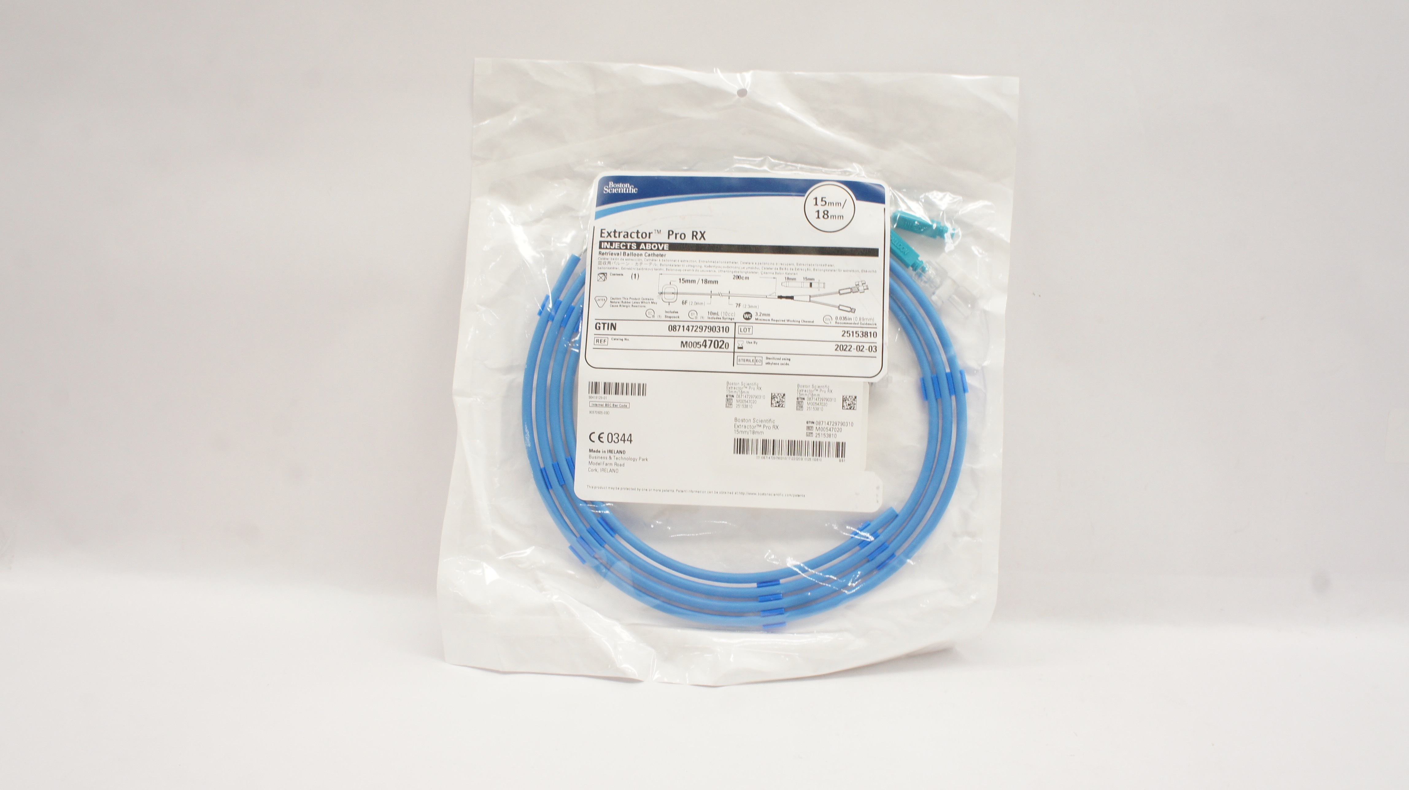 Boston Scientific 4702 Extractor Retrieval Balloon Cath. 15mm/18mm (x)