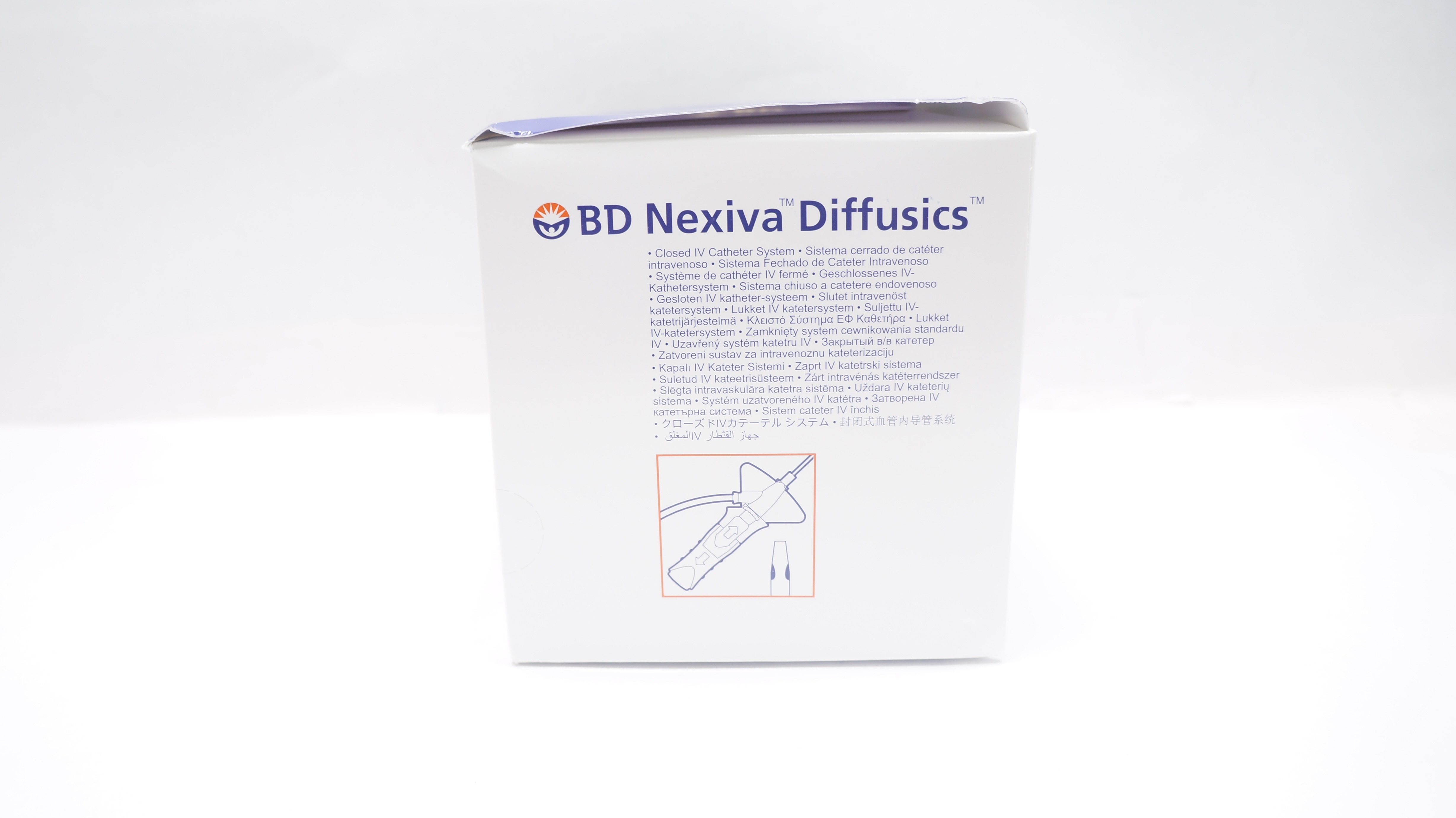 BD 383590 Nexiva Diffusics Closed IV Cath. System 24GA x 0.75inch (x)- Box of 20