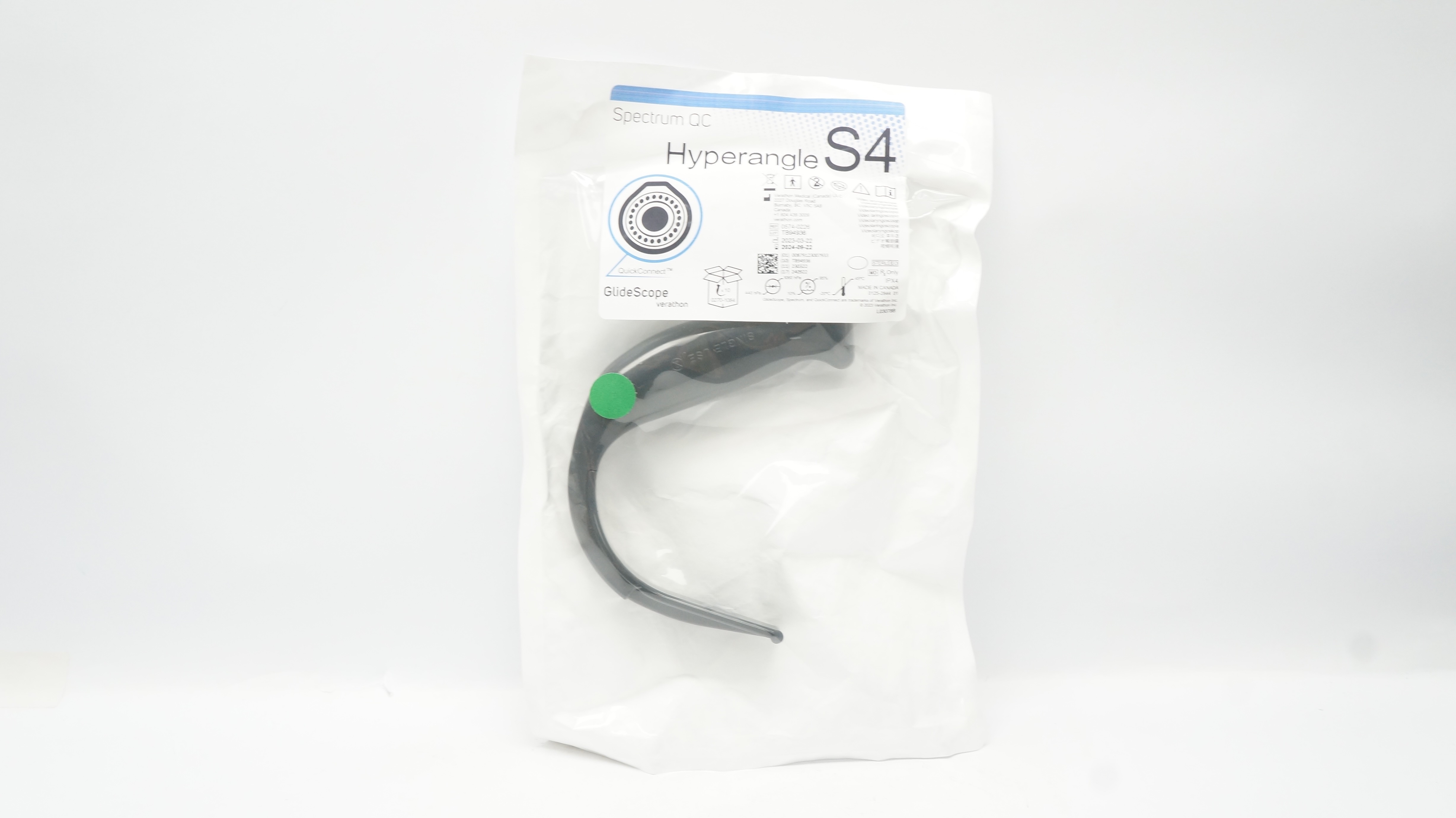 Verathon 0574-0226 GlideScope Spectrum QC Hyperangle S4 Video Laryngoscope (x)