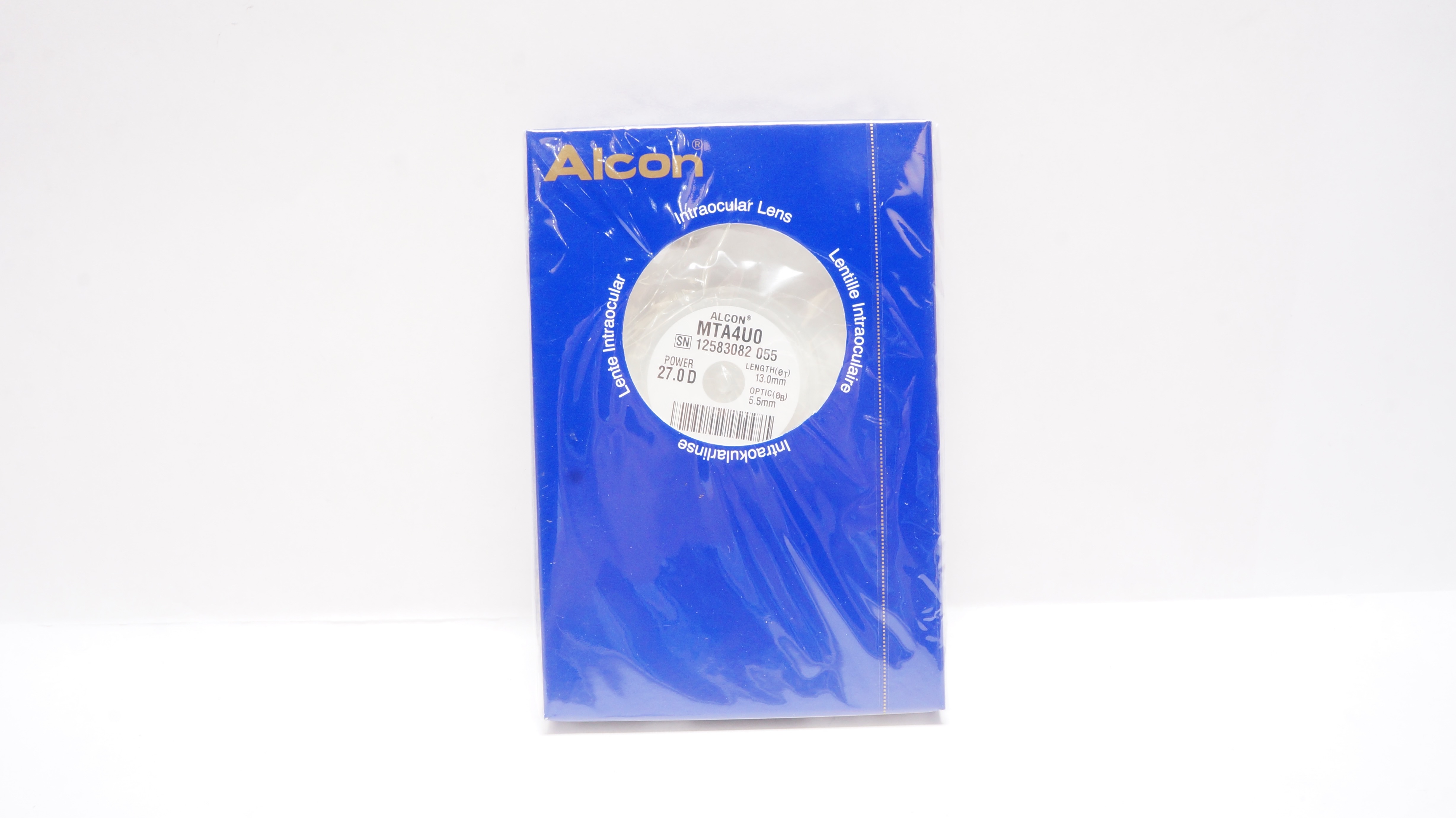 Alcon MTA4UO Intraocular Lens 27.0D, 13.0 x 5.5mm (x)