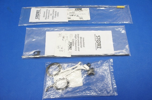 Karl Storz 33261ME Click Line MANHES Grasping Forceps, Size 5 mm, Length 30 cm