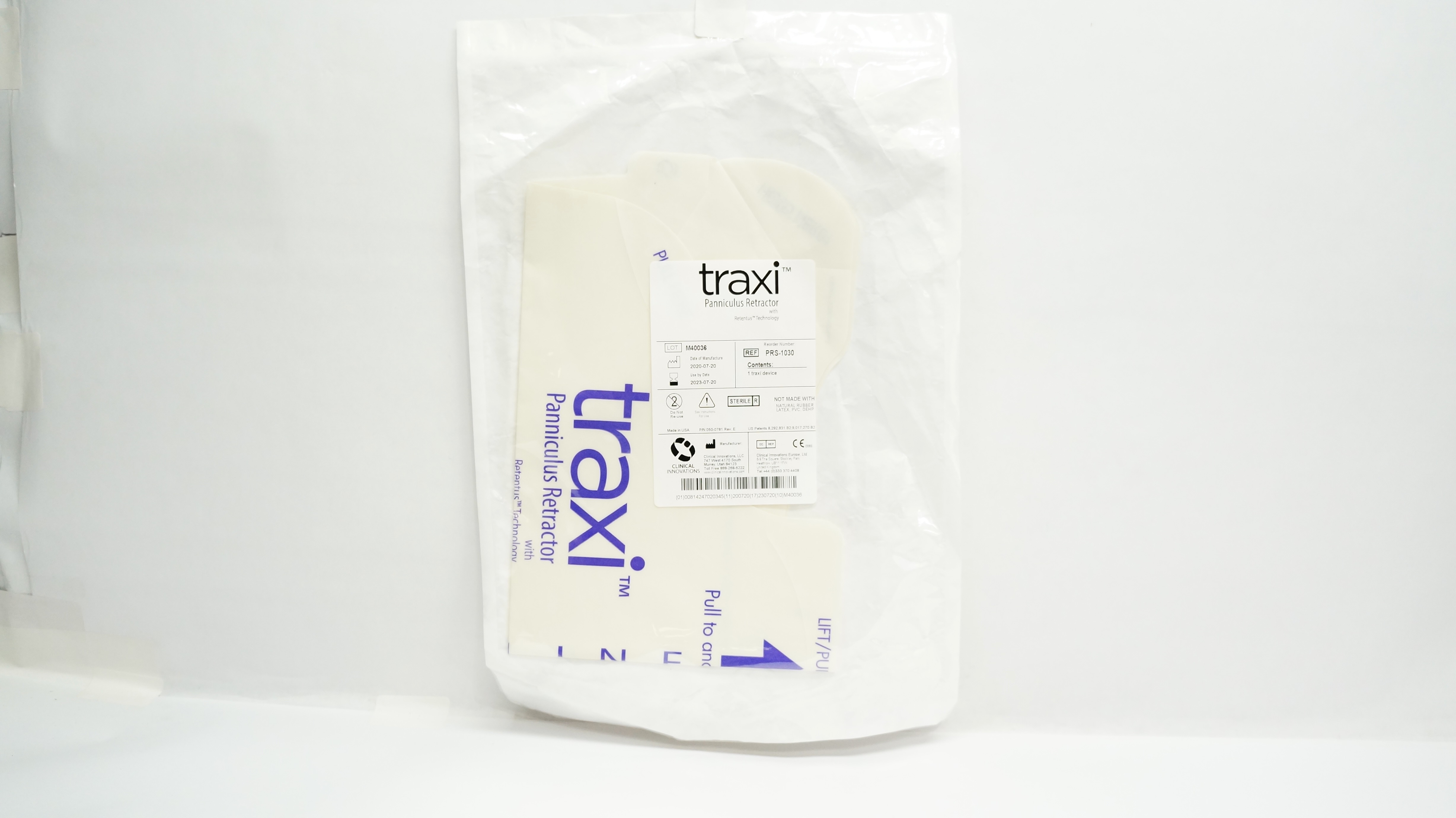Clinical Innovations PRS-1030 Traxi Panniculus Retractor