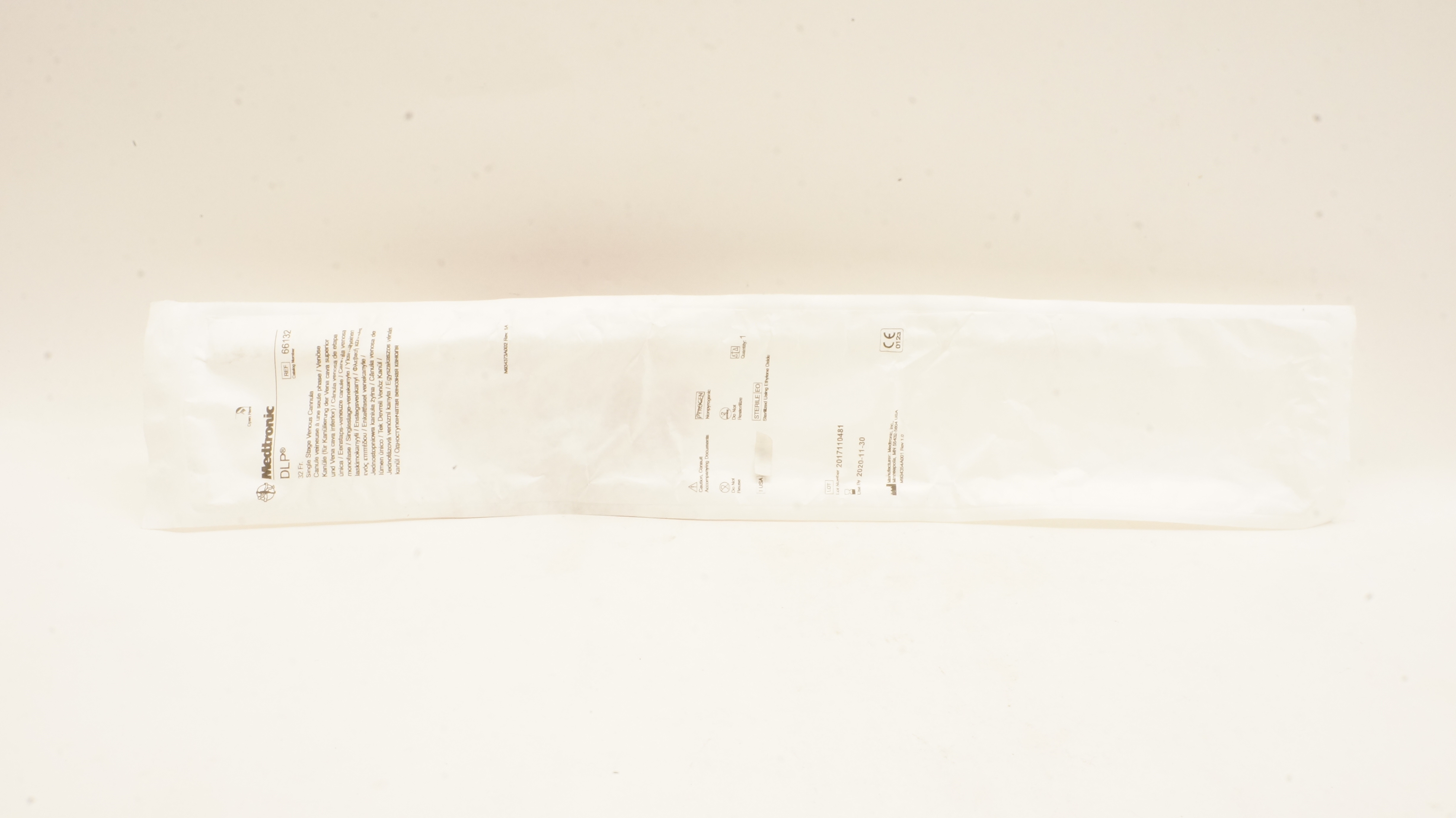 Medtronic 66132 DLP Single Stage Venous Cannula 32 Fr (x)