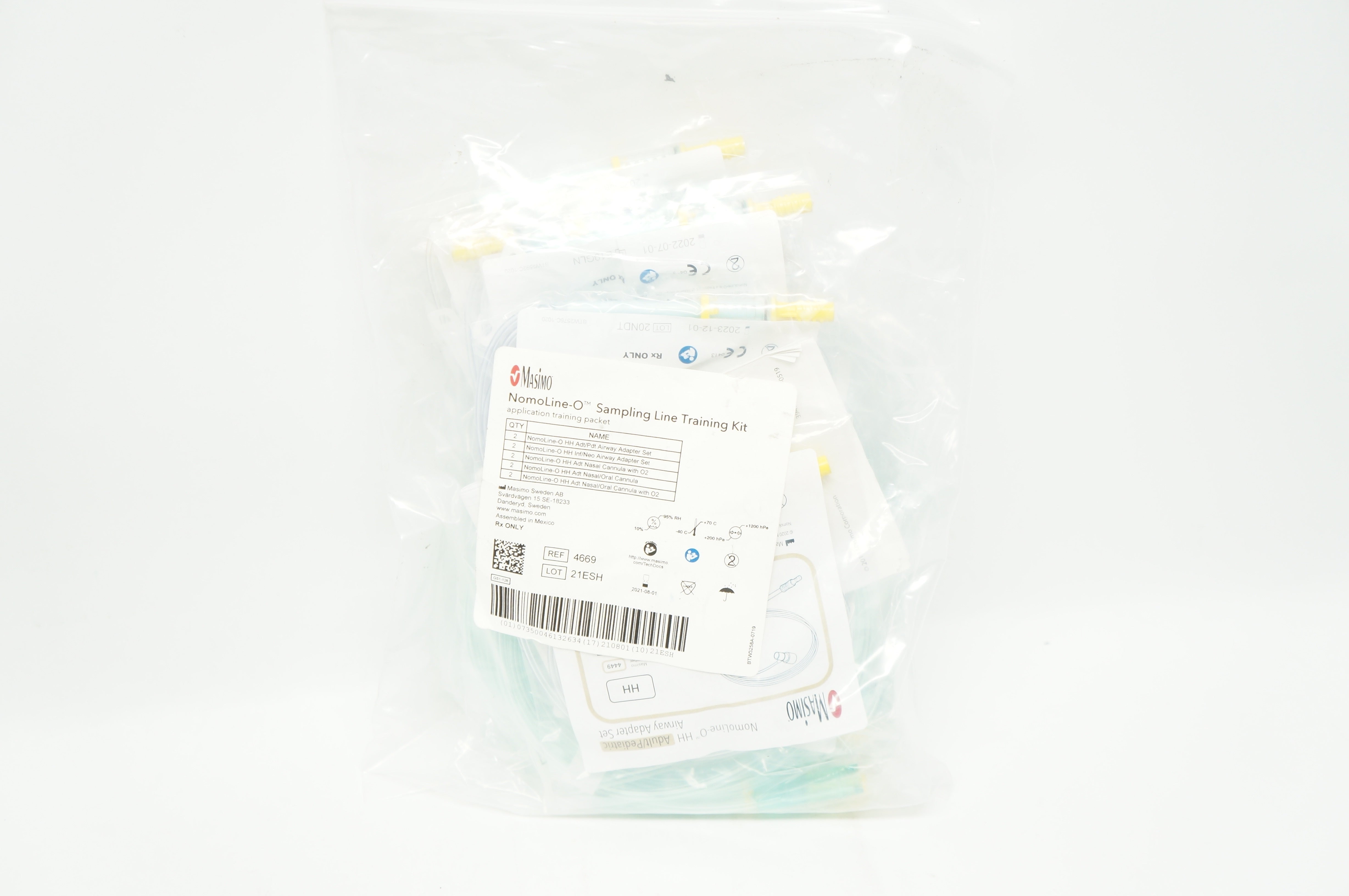 Masimo 4669 NomoLine-O Sampling Line Training Kit (x)