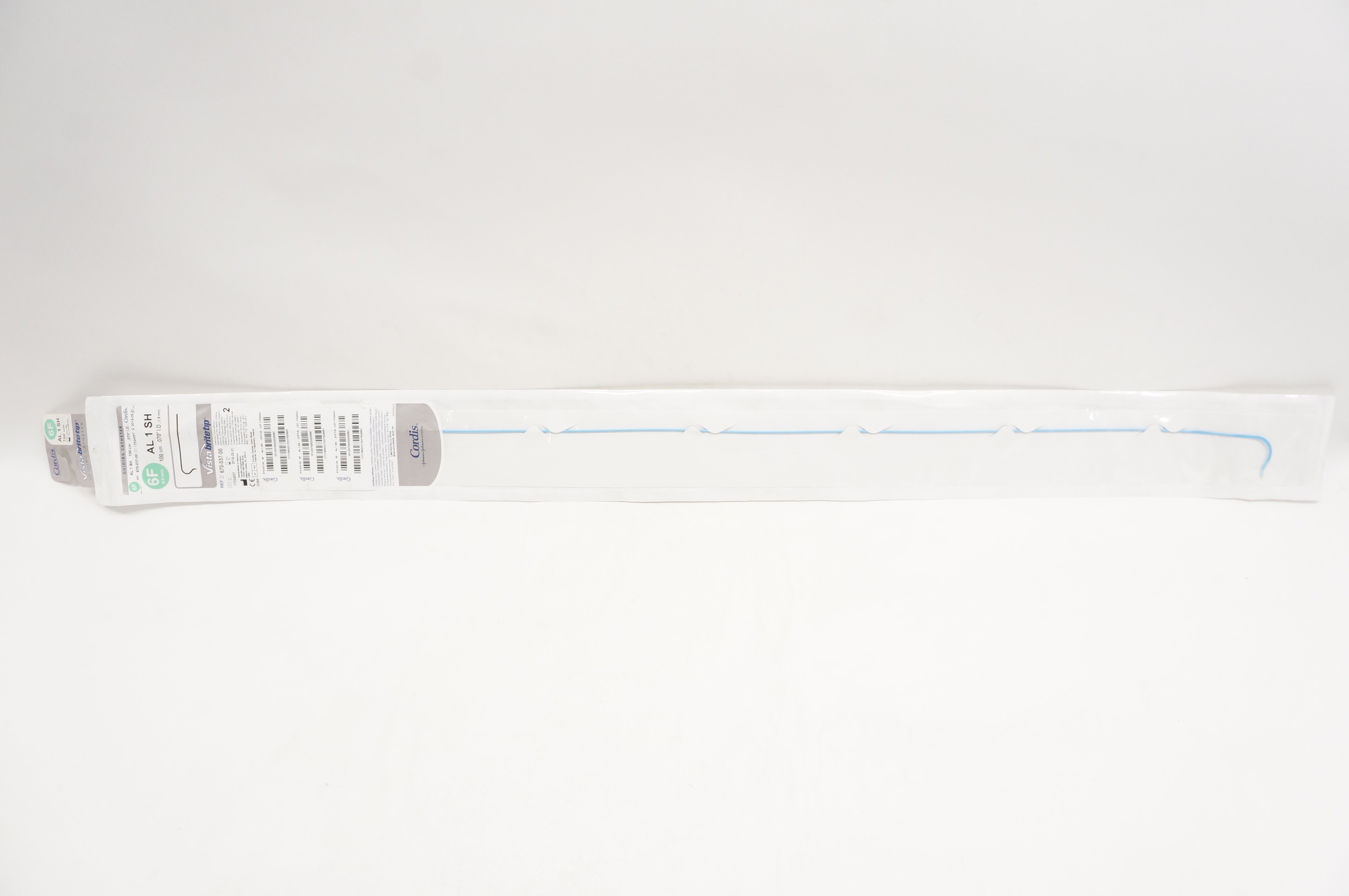 Cordis 670-044-00 Vistabritetip Guiding Cath. AL 1 ST 6F x .070inch x 100cm (x)