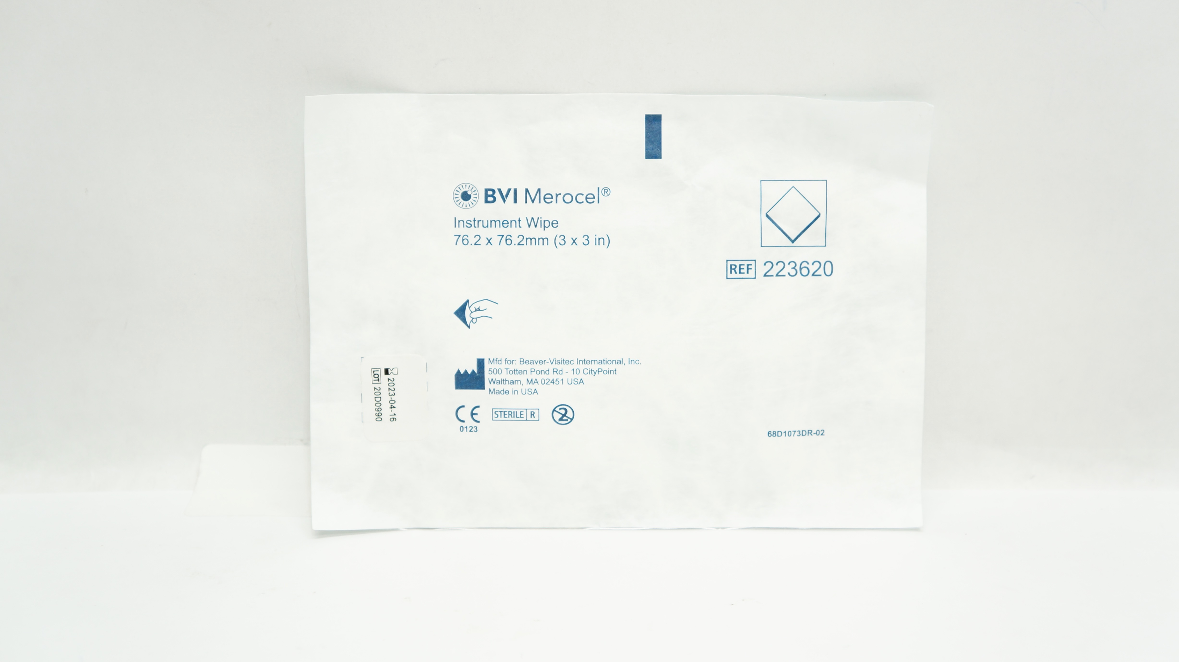 BVI 223620 Merocel Instrument Wipe 3inch x 3inch (x)