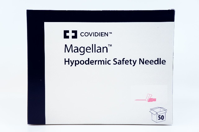 Covidien 8881850815 Magellan hypodermic Safety Ndle 18G x 1-1/2inch ~ Pack of 50